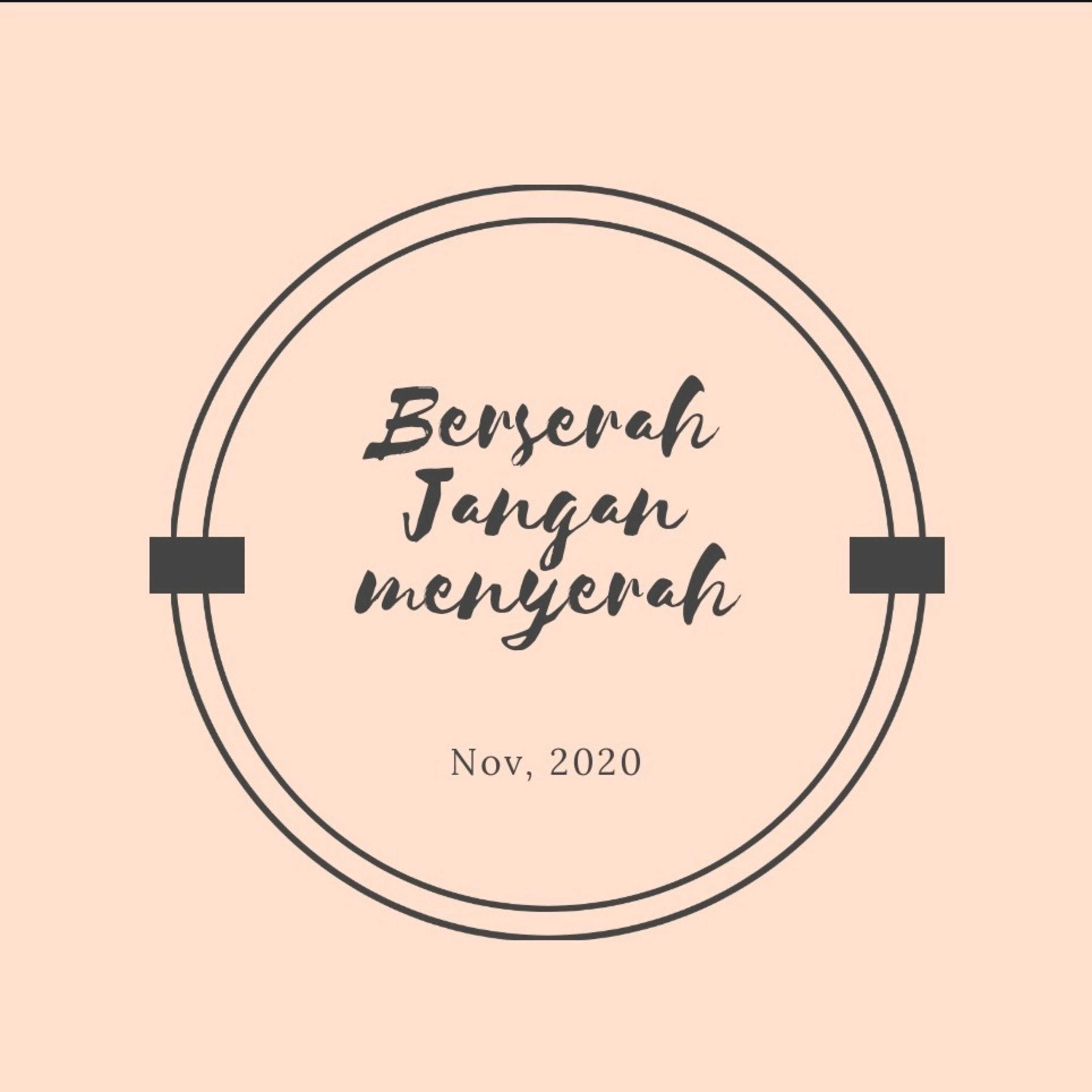 Renungan Berserah jangan menyerah 21/11/2020 Oleh Pdt. Jowel Zakaria episode artwork