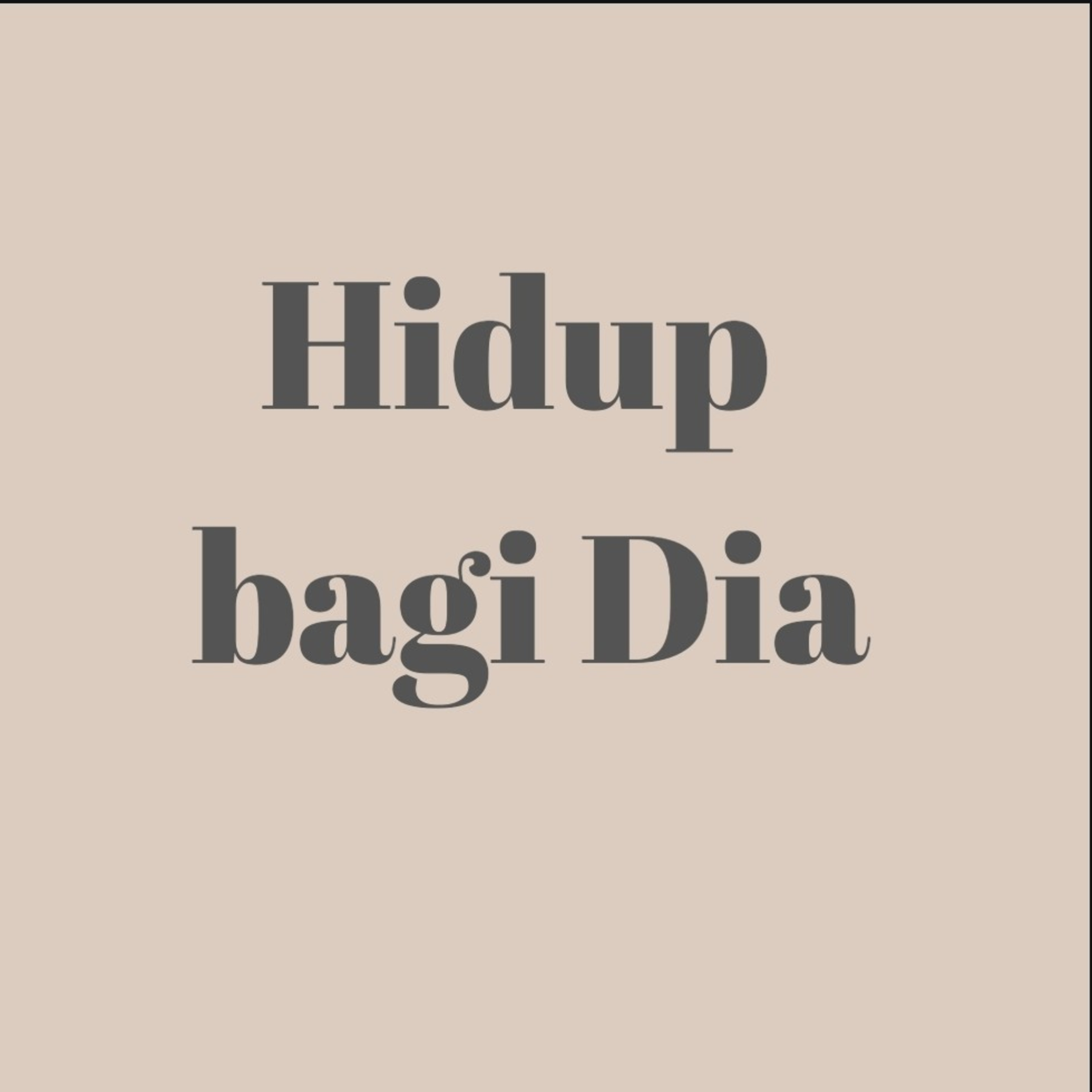 Renungan Hidup Bagi Dia Oleh Pdt. Jowel Zakaria episode artwork