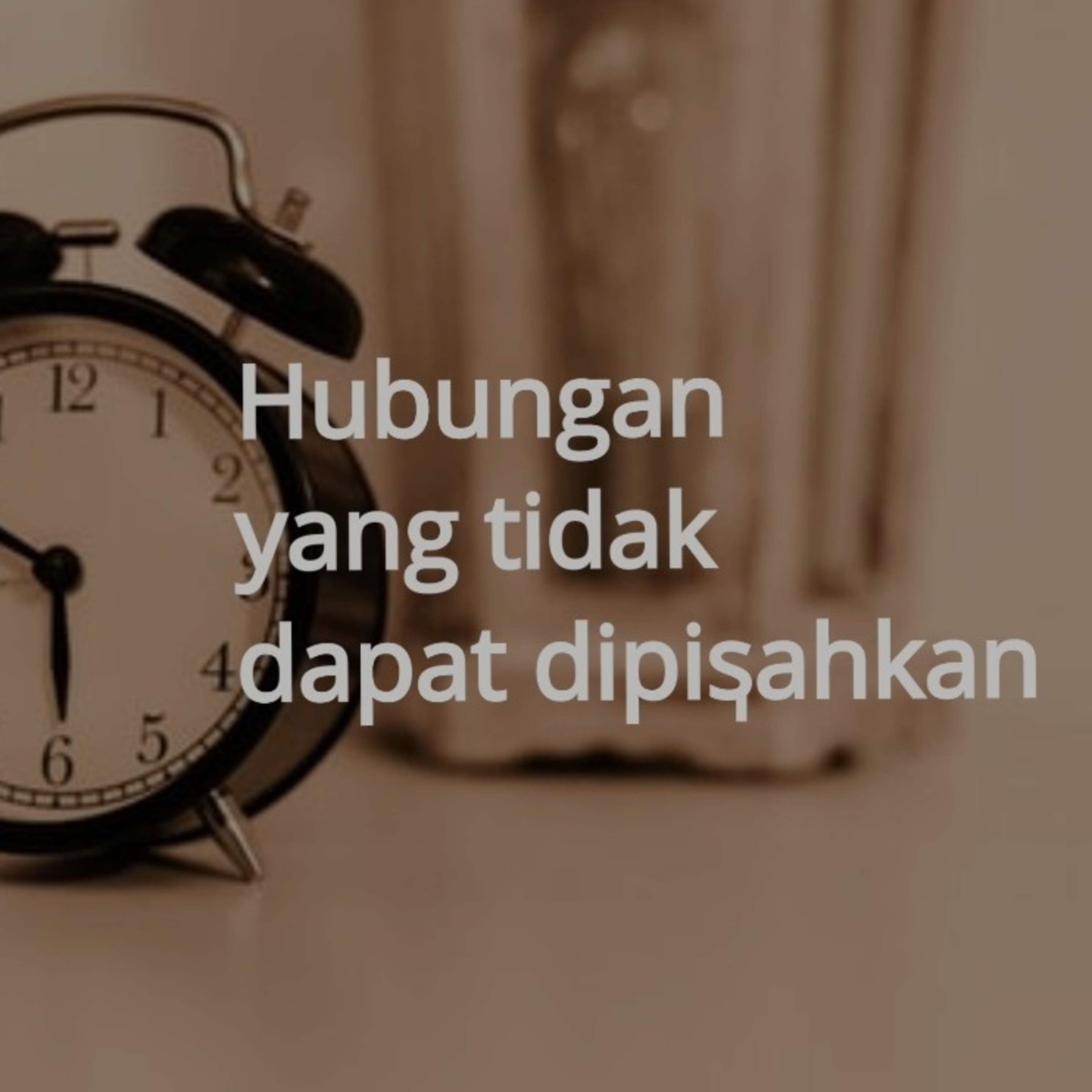 Renungan Hubungan yang tidak dapat dipisahkan Oleh Pdm. Michael joy episode artwork