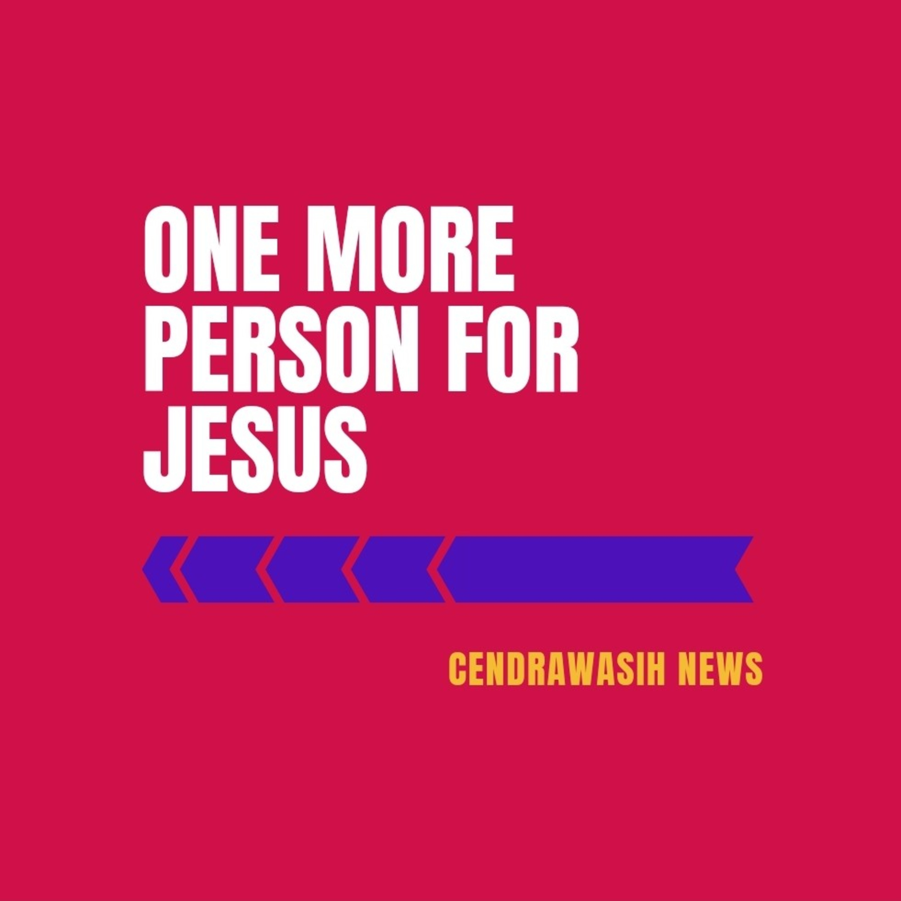 Audio Zoominar - One More Person For Jesus - 13 September 2021 episode artwork