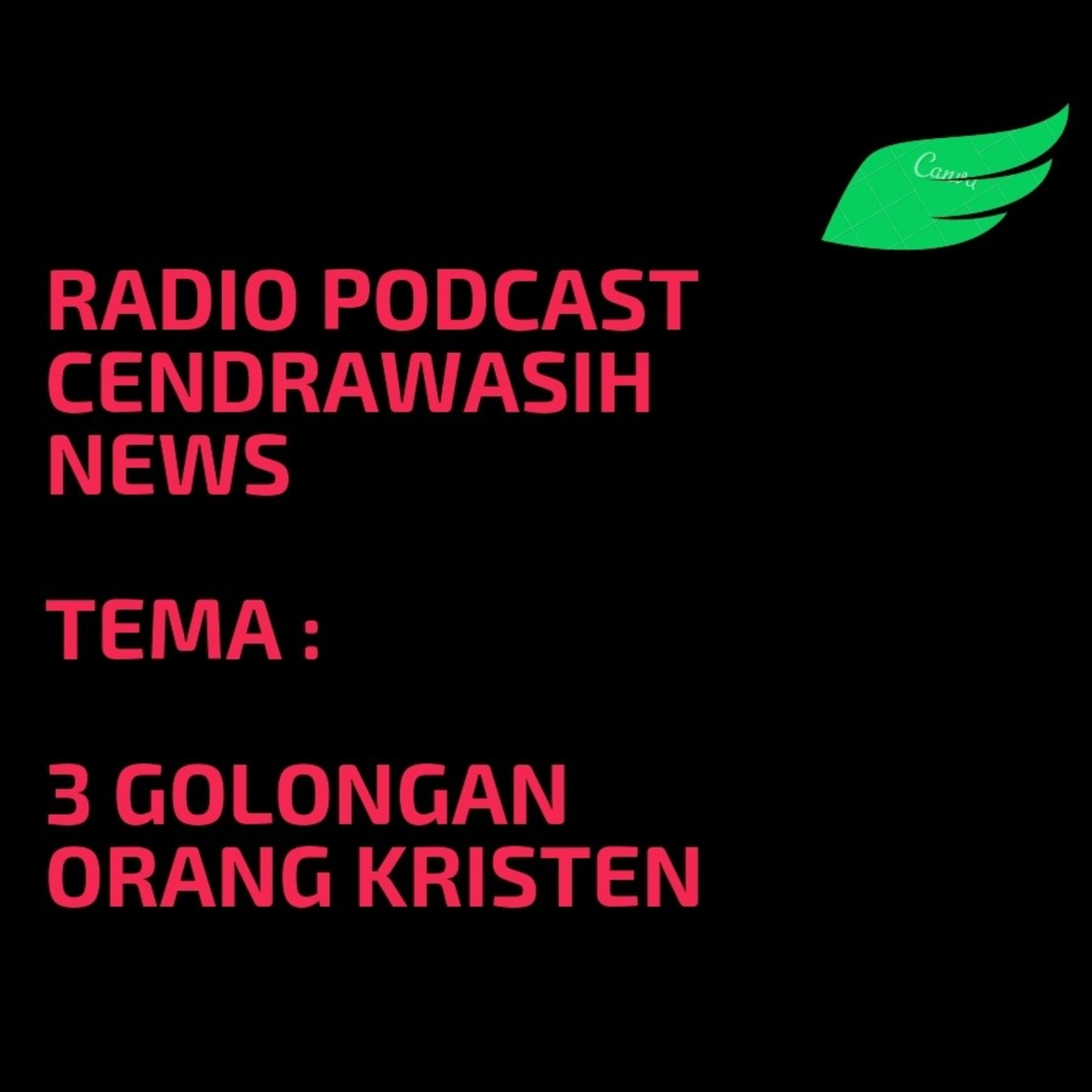 Renungan 3 GOLONGAN ORANG KRISTEN by Ps. Agus episode artwork