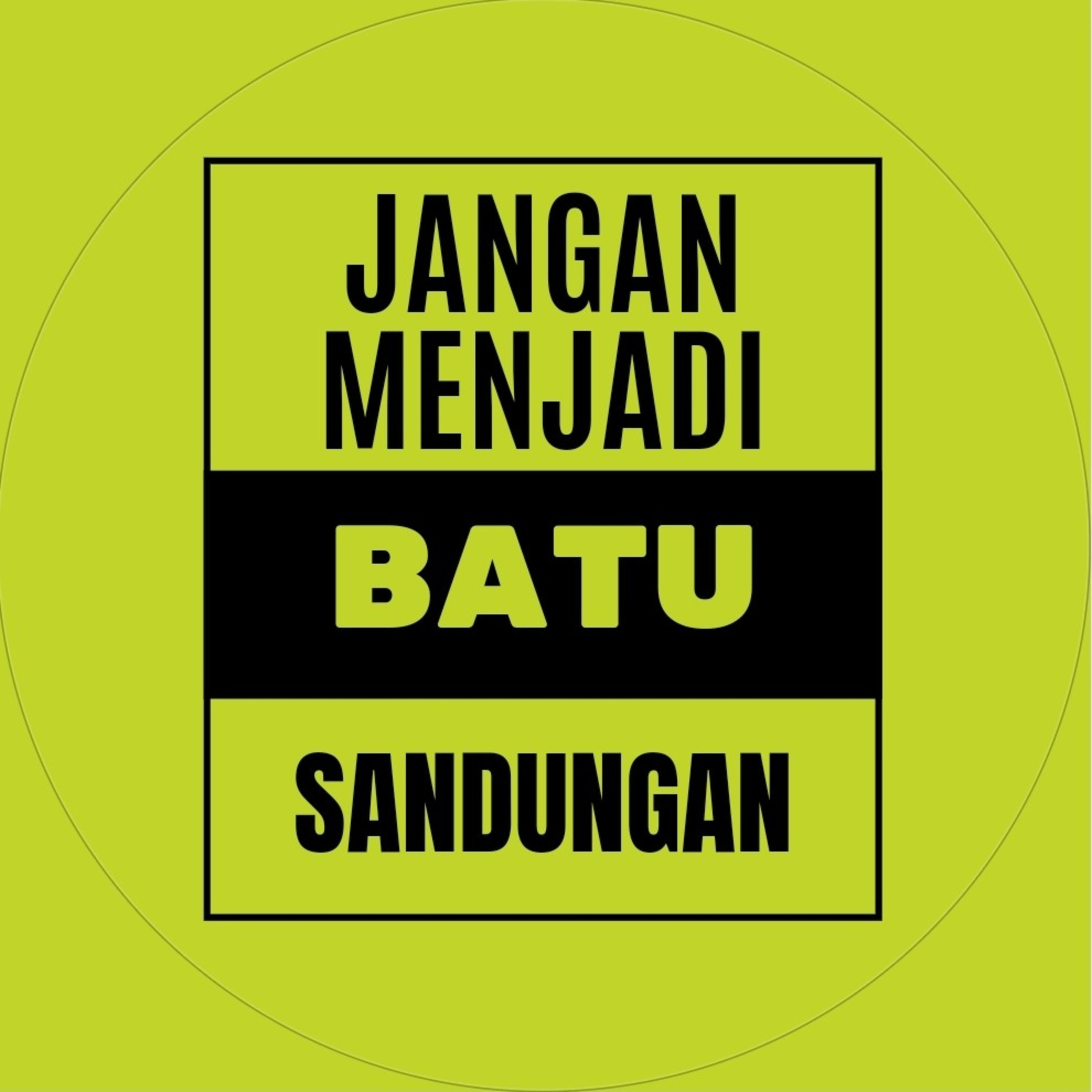Renungan Jangan menjadi Batu sandungan by Ps. Jusak R episode artwork