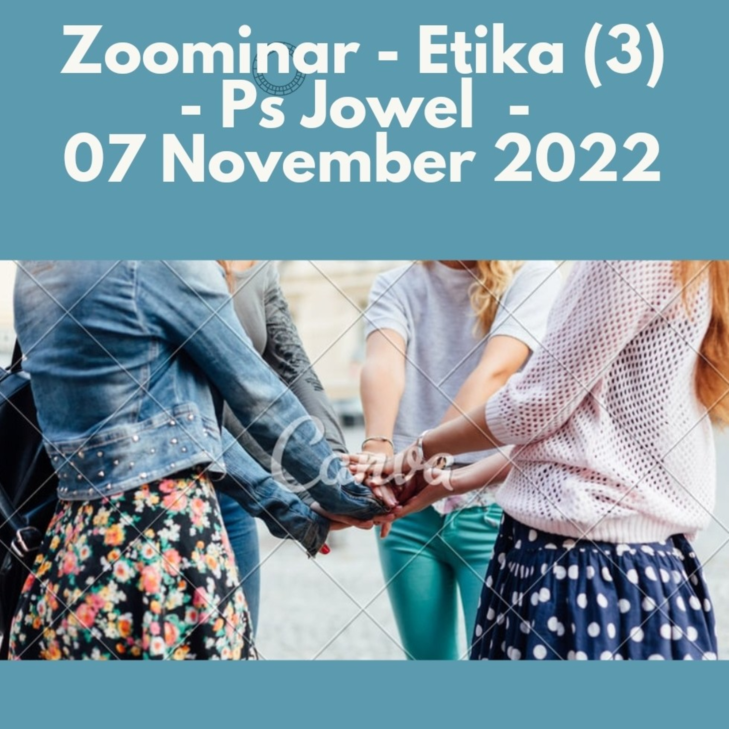 Zoominar - Etika (3) - Ps Jowel Elia - 07 November 2022 episode artwork