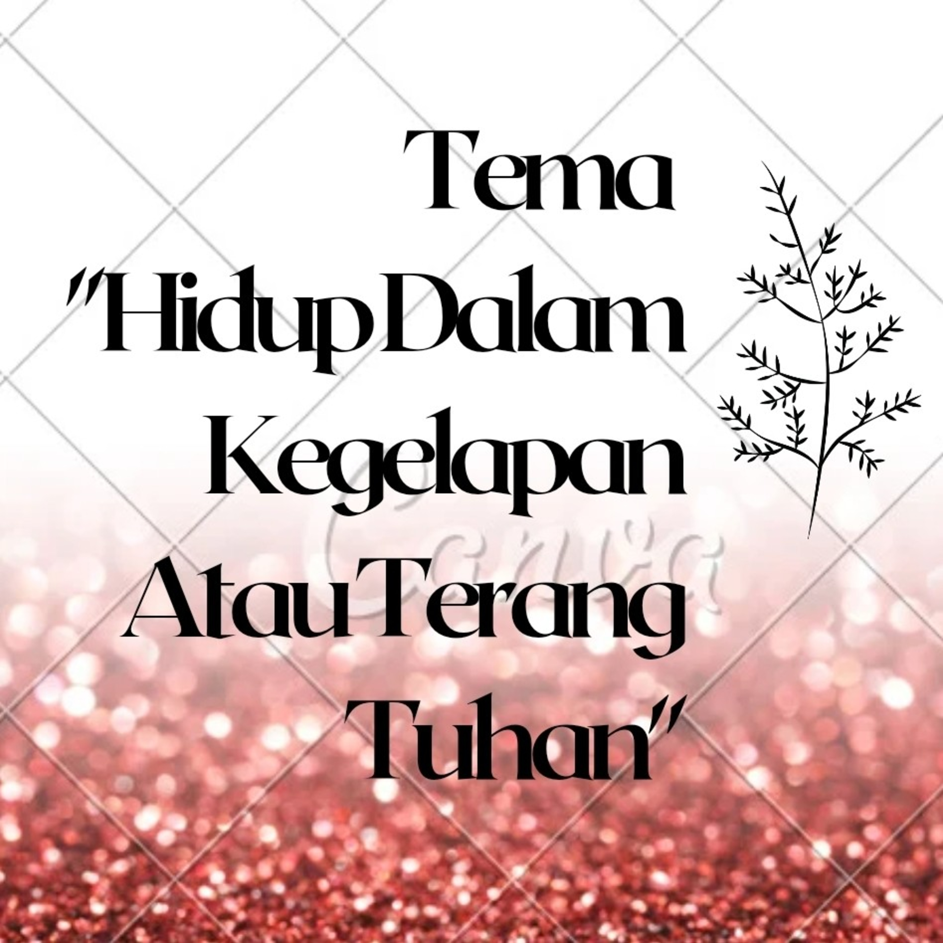 Renungan Tema "Hidup Dalam Kegelapan Atau Terang Tuhan" By Ps.Samuel episode artwork
