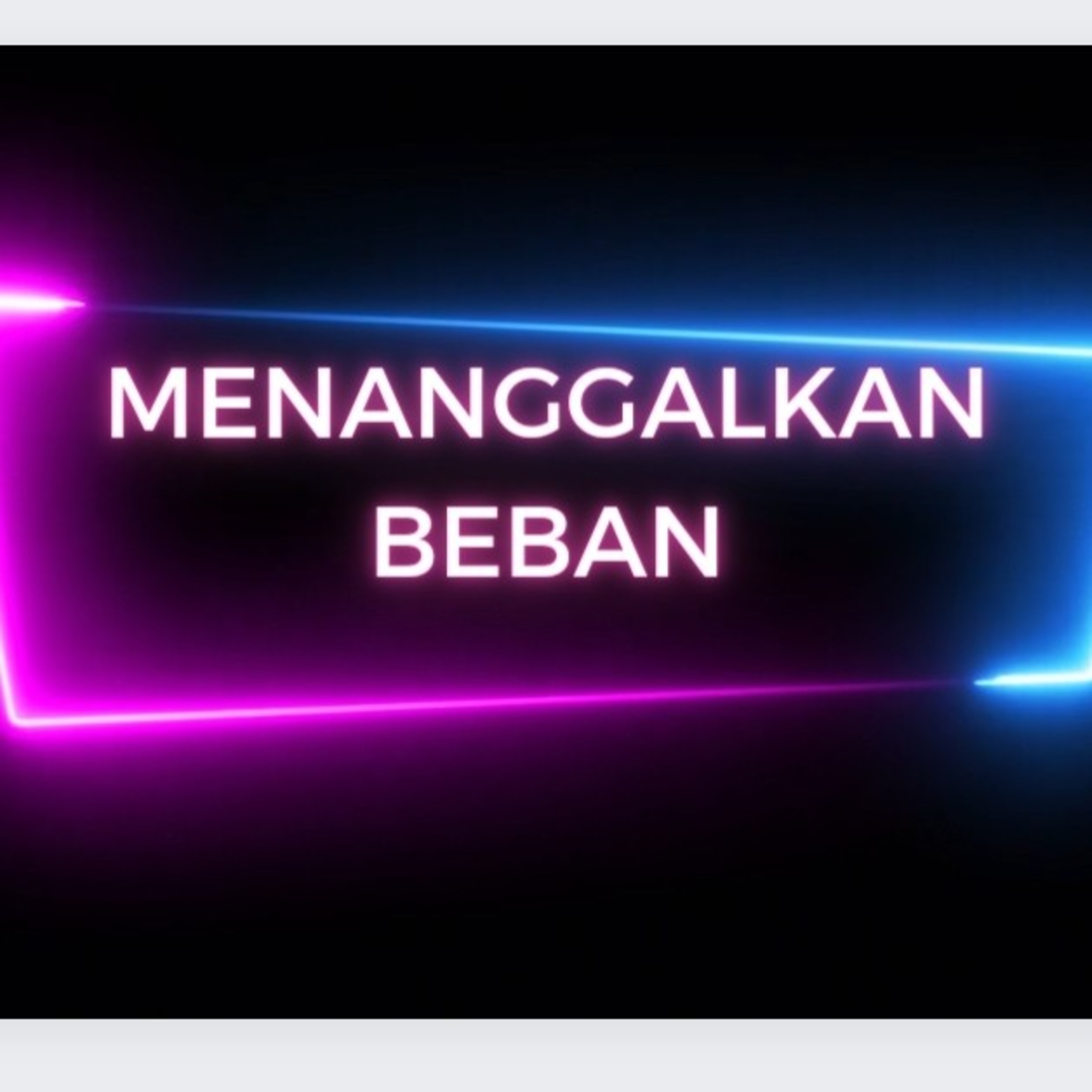 Renungan Tema "Menanggalkan Beban" episode artwork