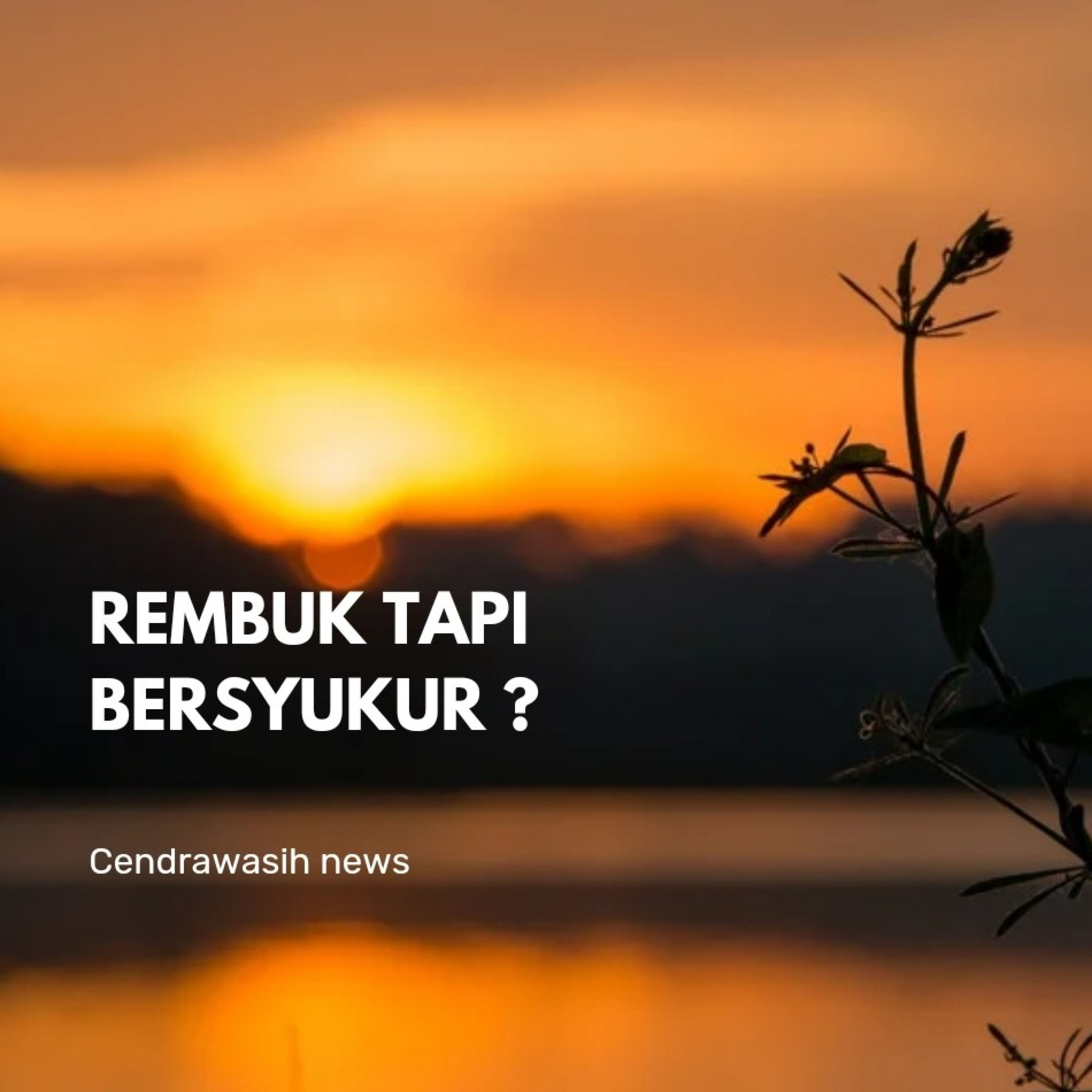 Renungan Rembuk tapi bersyukur by Ps.Jowel Z episode artwork