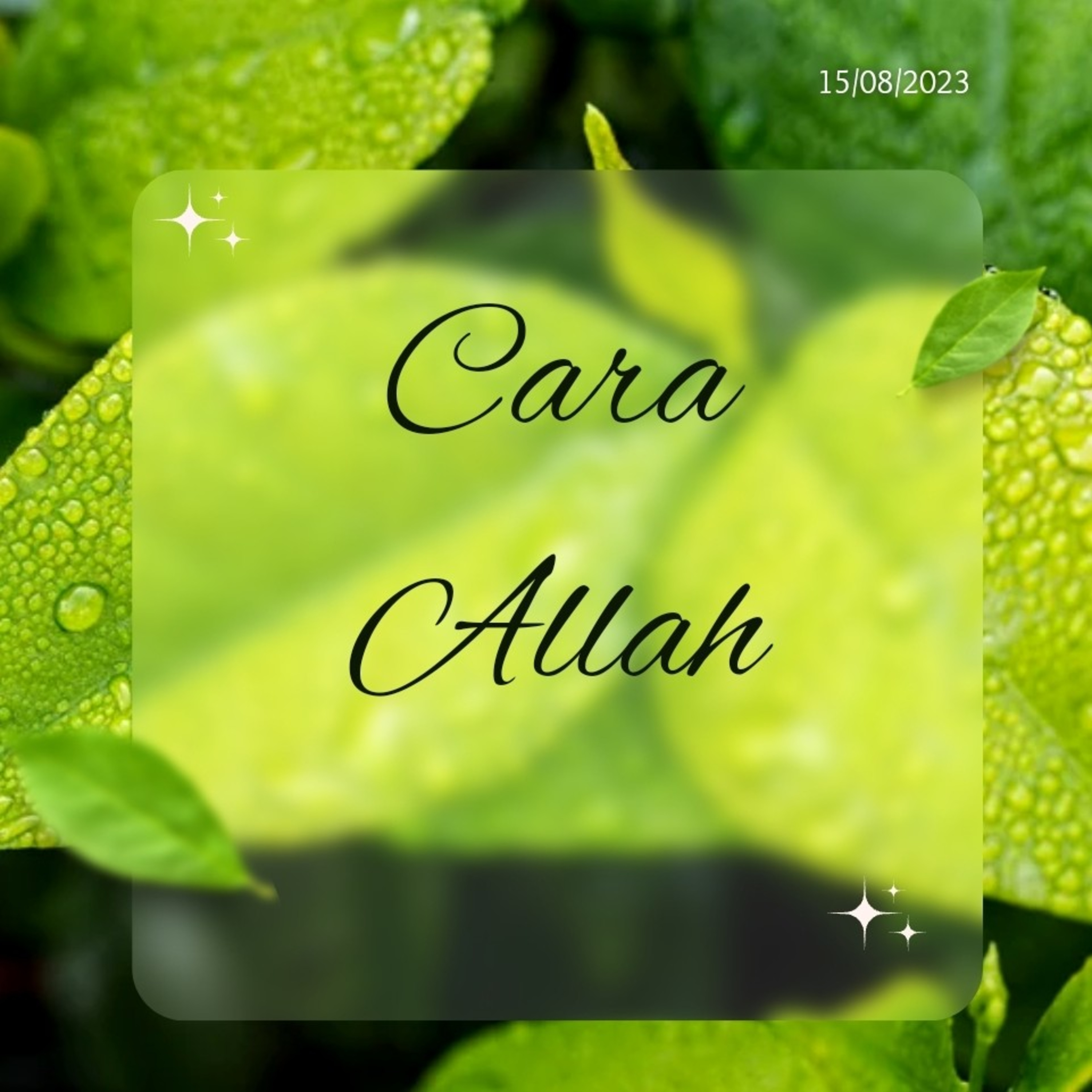 Renungan Cara Allah by Ps.Jowel Z episode artwork