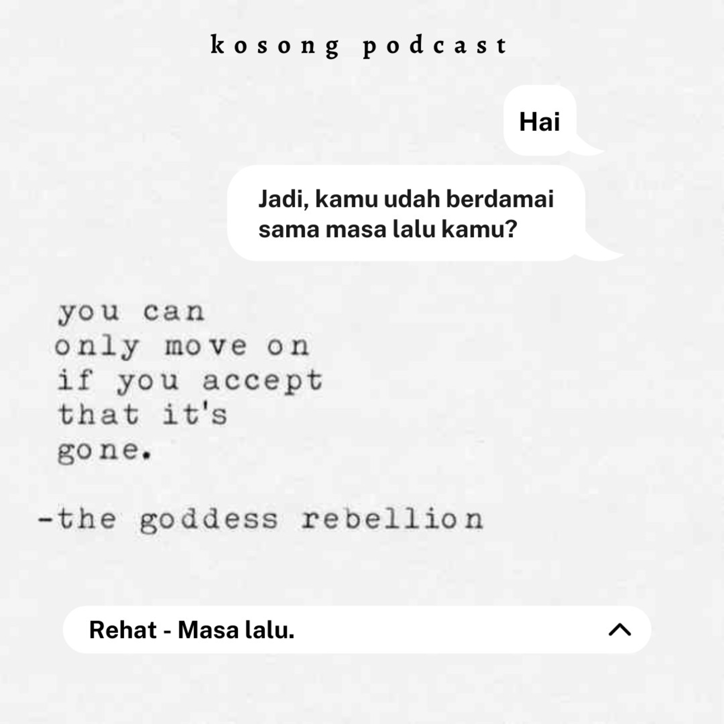 EP . 3 Masa Lalu (REHAT) episode artwork