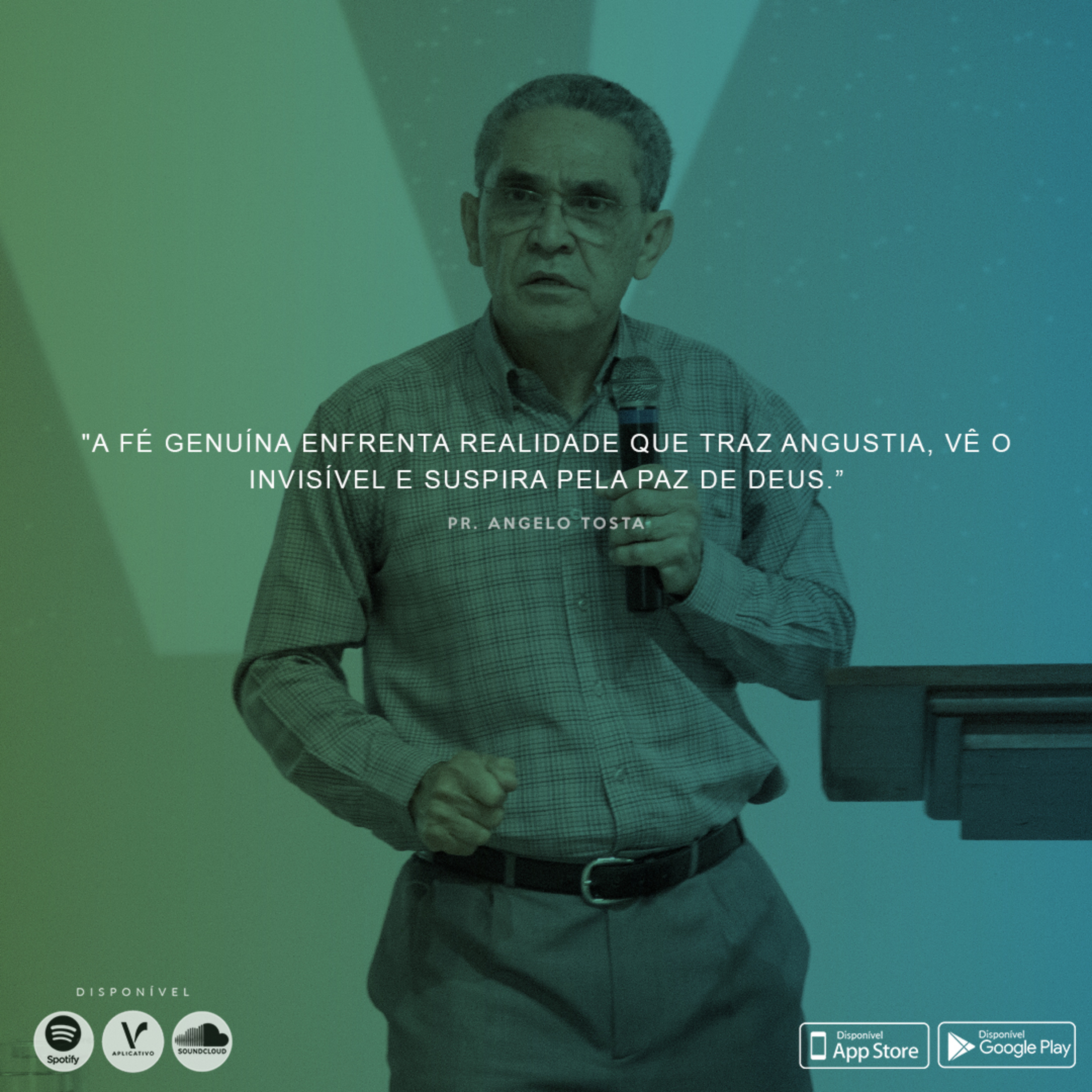 Fé Genuína - A essência do cântico ao Senhor | Salmo 120 | Pr. Angelo Tosta episode artwork