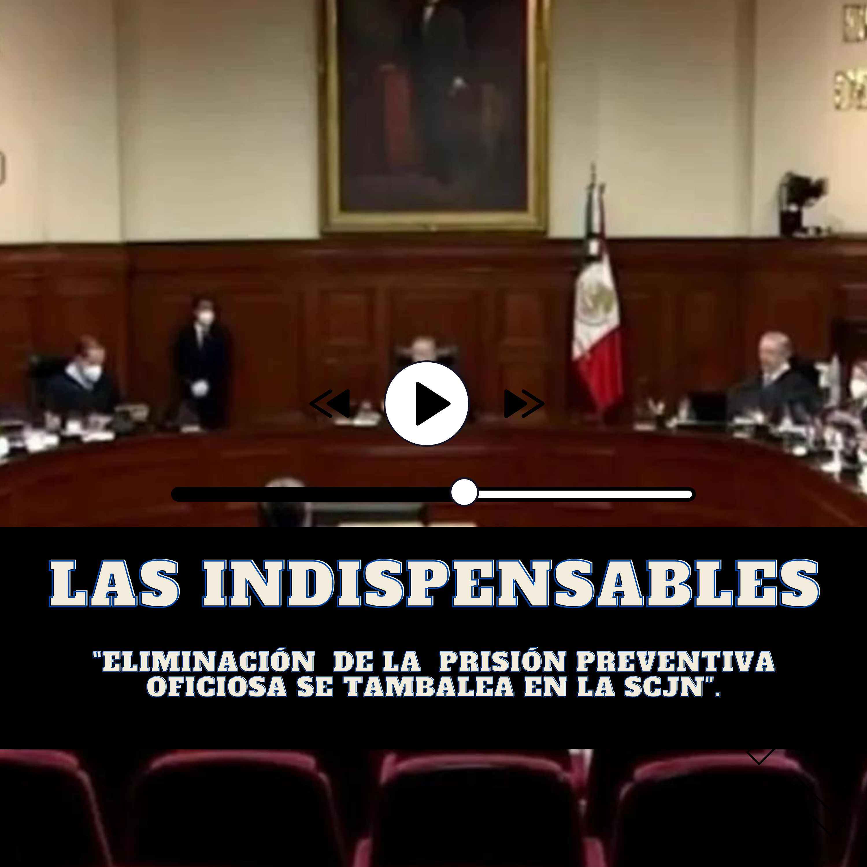  Eliminación de la prisión preventiva oficiosa se tambalea en la SCJN episode artwork