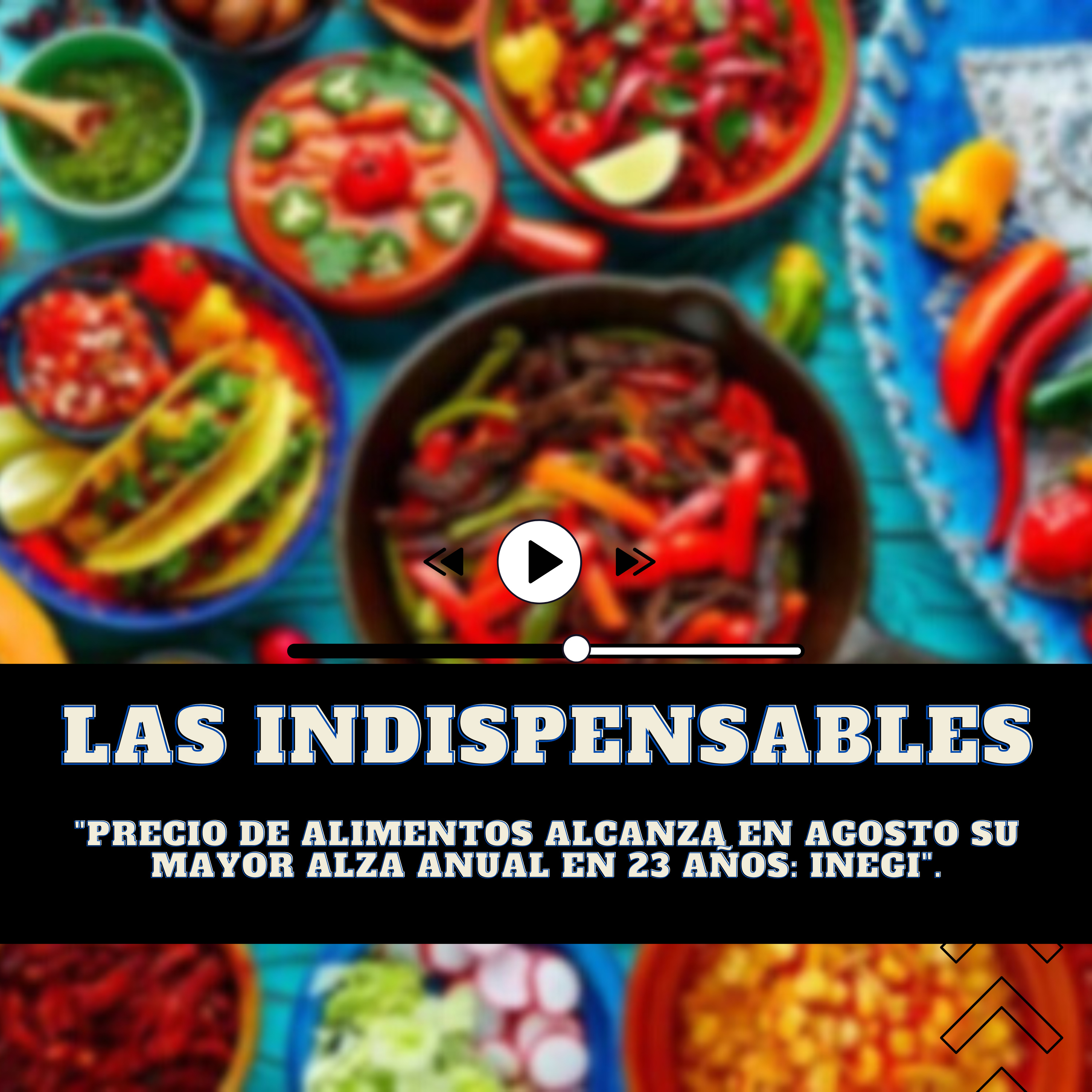 Precio de alimentos alcanza en agosto su mayor alza anual en 23 años: Inegi episode artwork