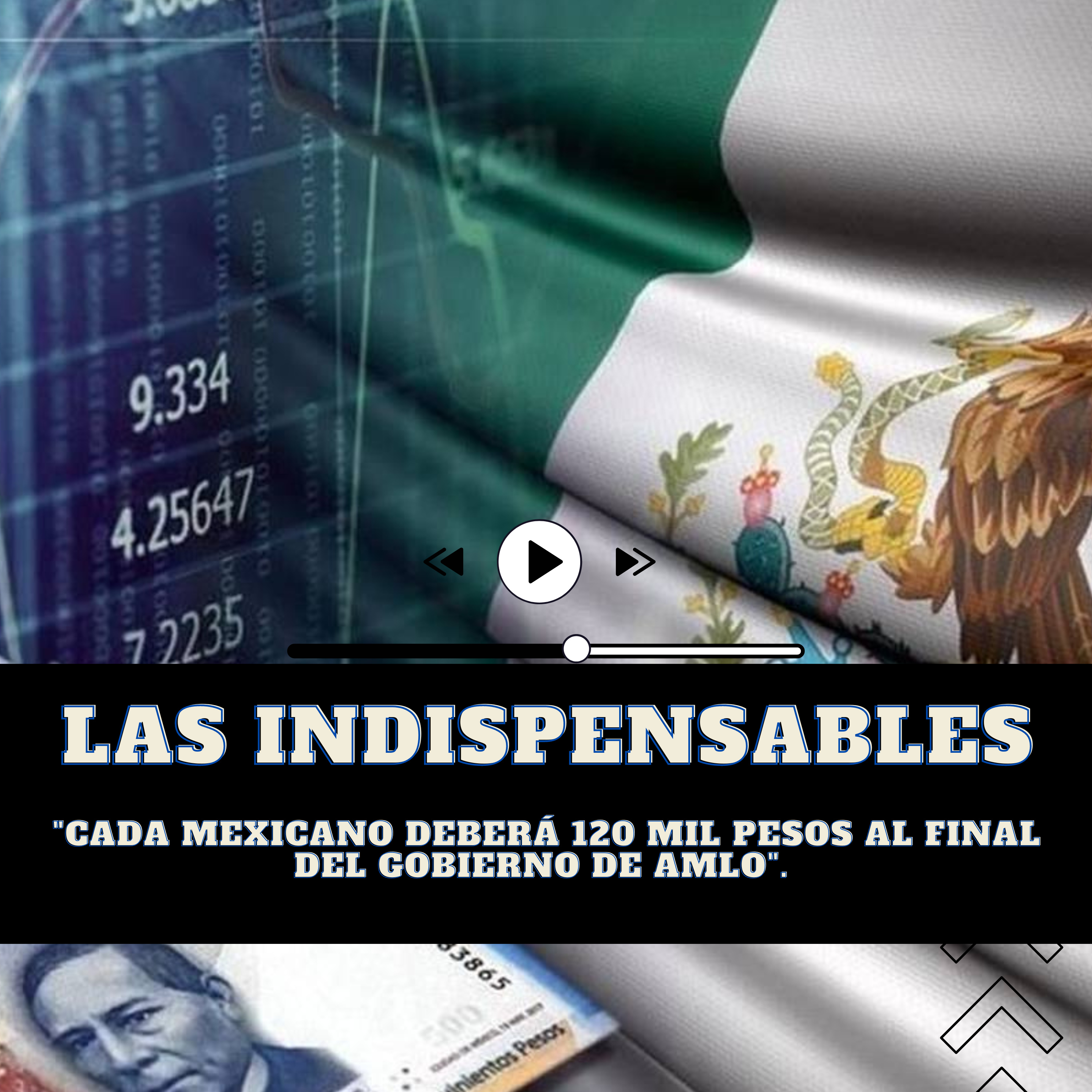 Cada mexicano deberá 120 mil pesos al final del gobierno de AMLO  episode artwork