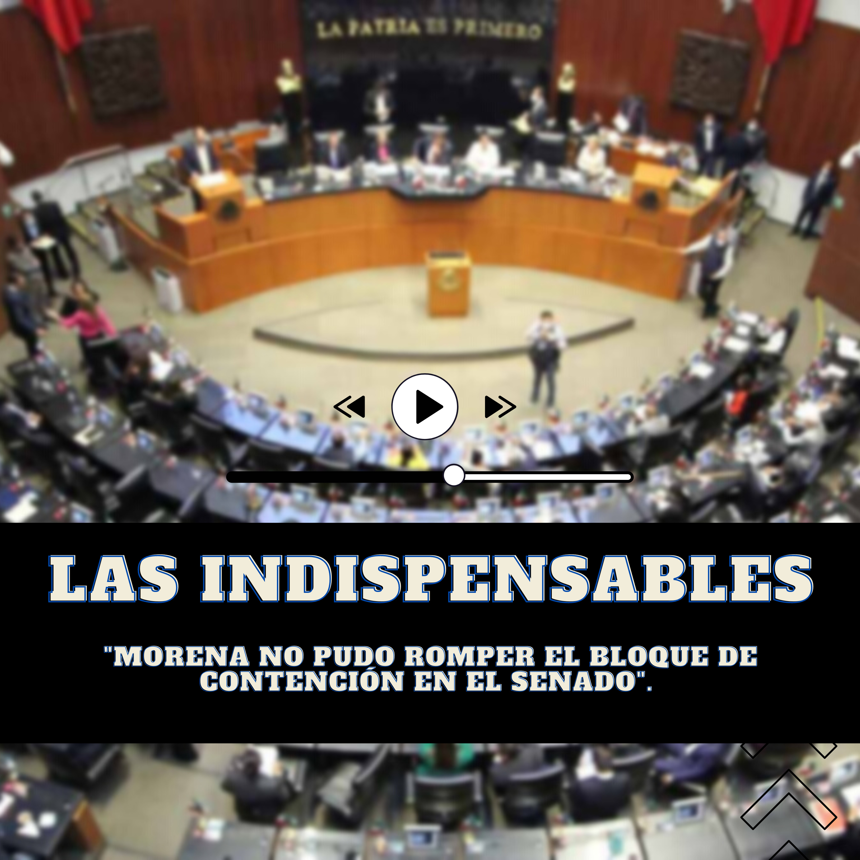 Morena no pudo romper el bloque de contención en el Senado.  episode artwork