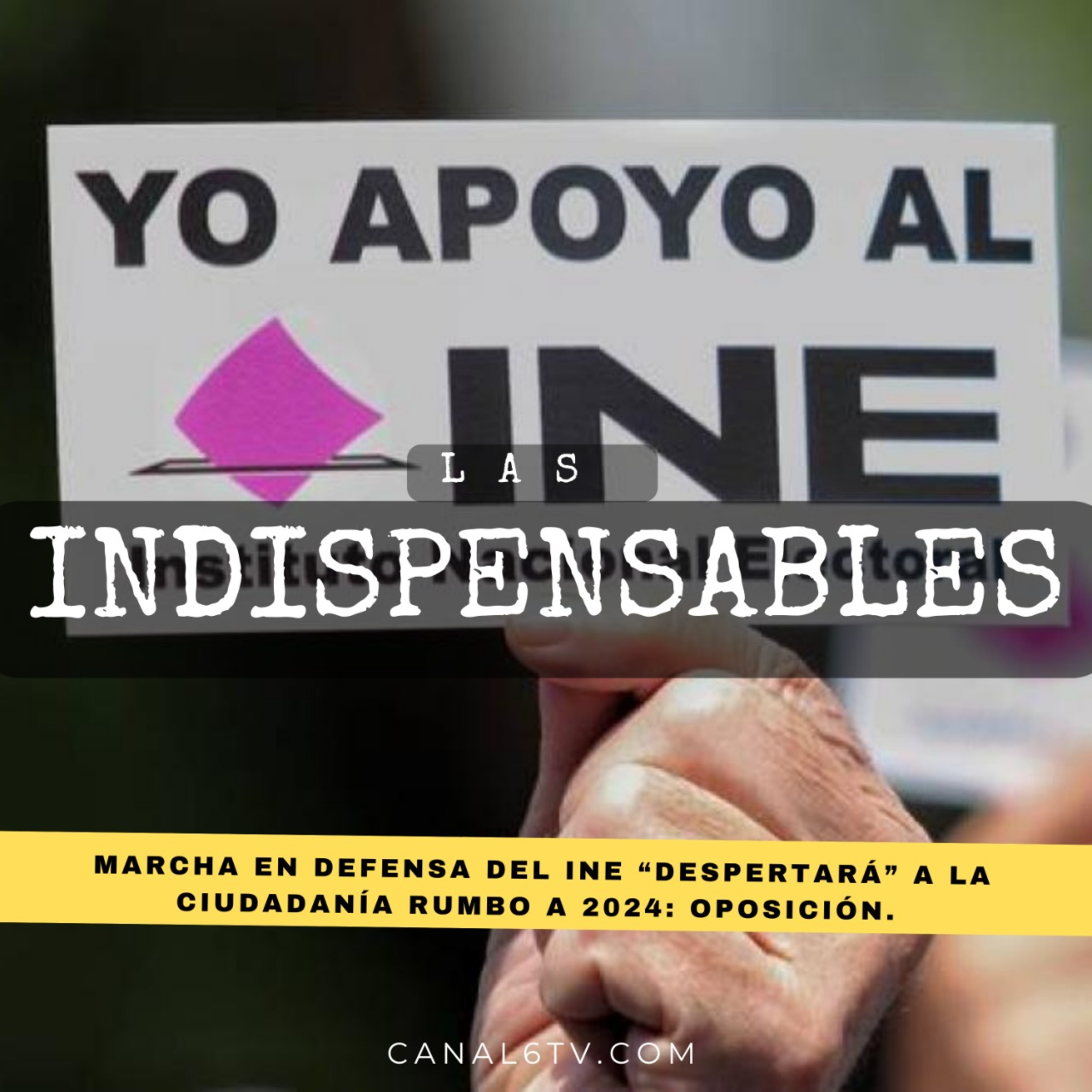 Marcha en defensa del INE “despertará” a la ciudadanía rumbo a 2024: oposición. episode artwork
