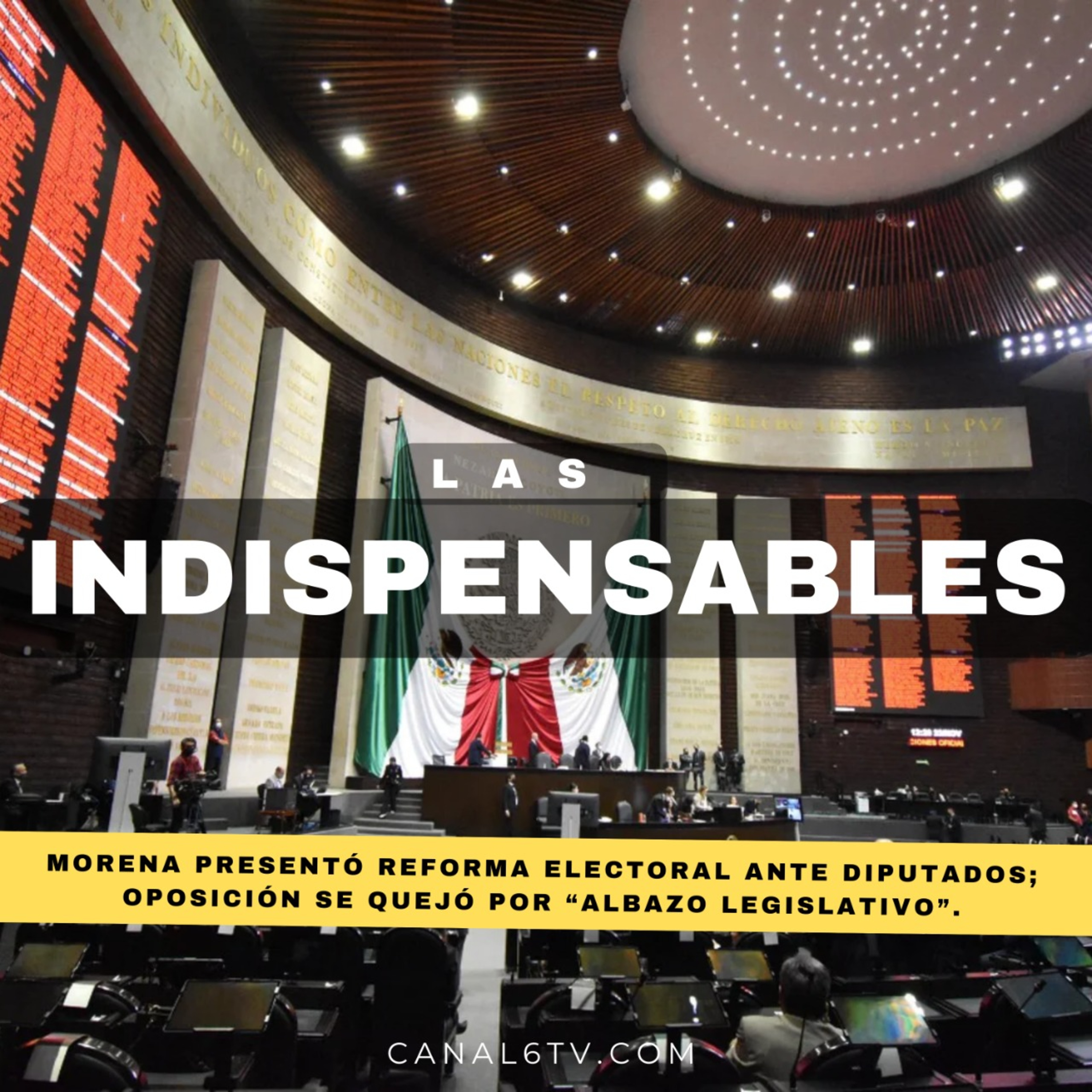 Morena presentó reforma electoral ante diputados; oposición se quejó por “albazo legislativo” episode artwork