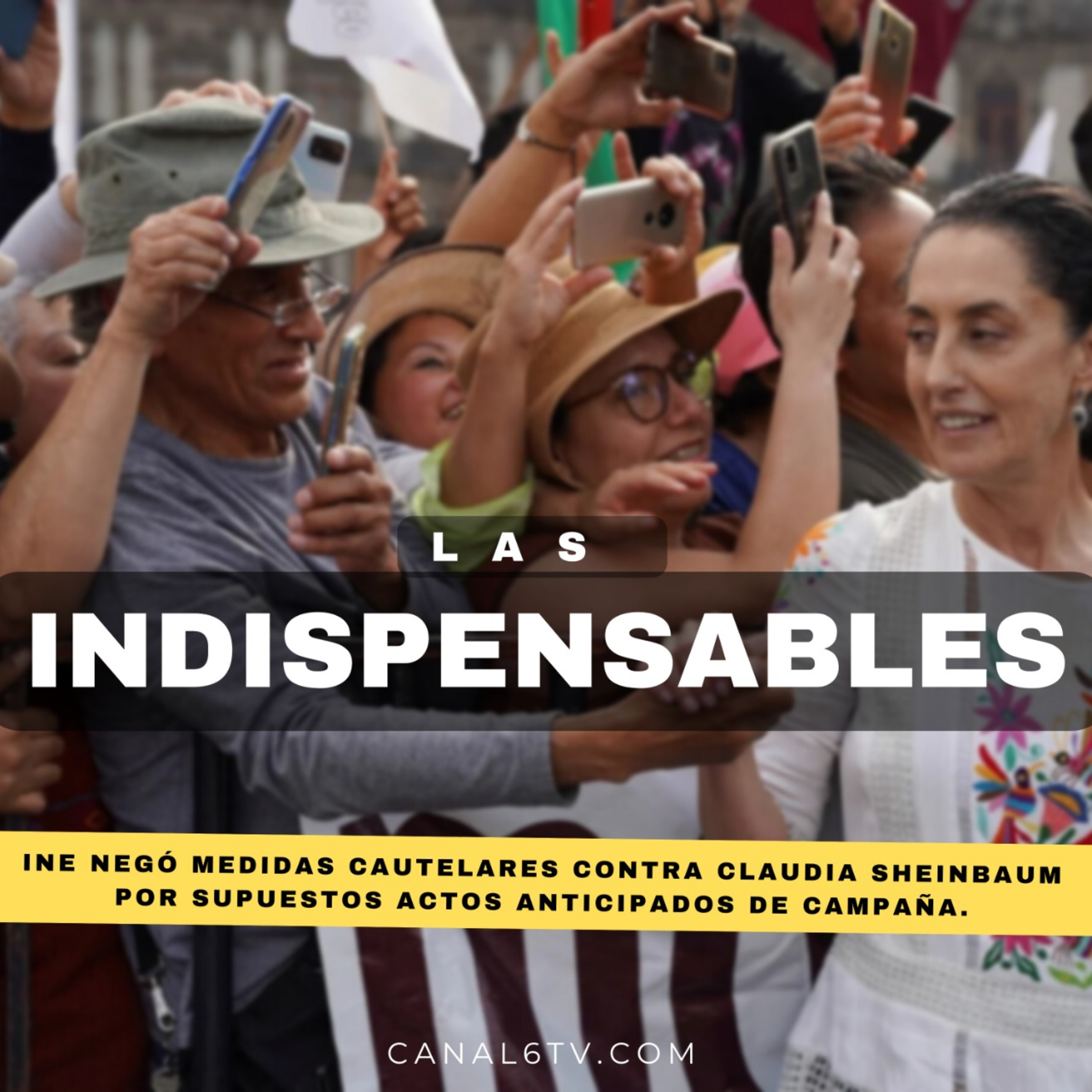 INE negó medidas cautelares contra Claudia Sheinbaum por supuestos actos anticipados de campaña. episode artwork