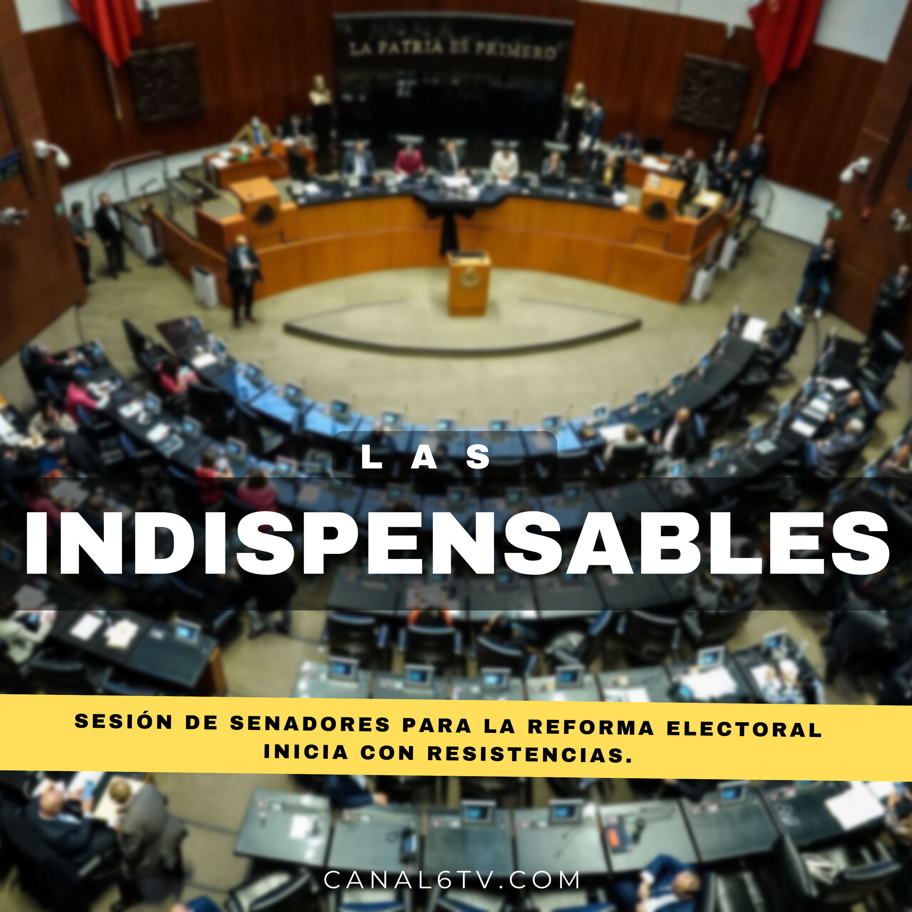 Sesión de senadores para la reforma electoral inicia con resistencias.  episode artwork