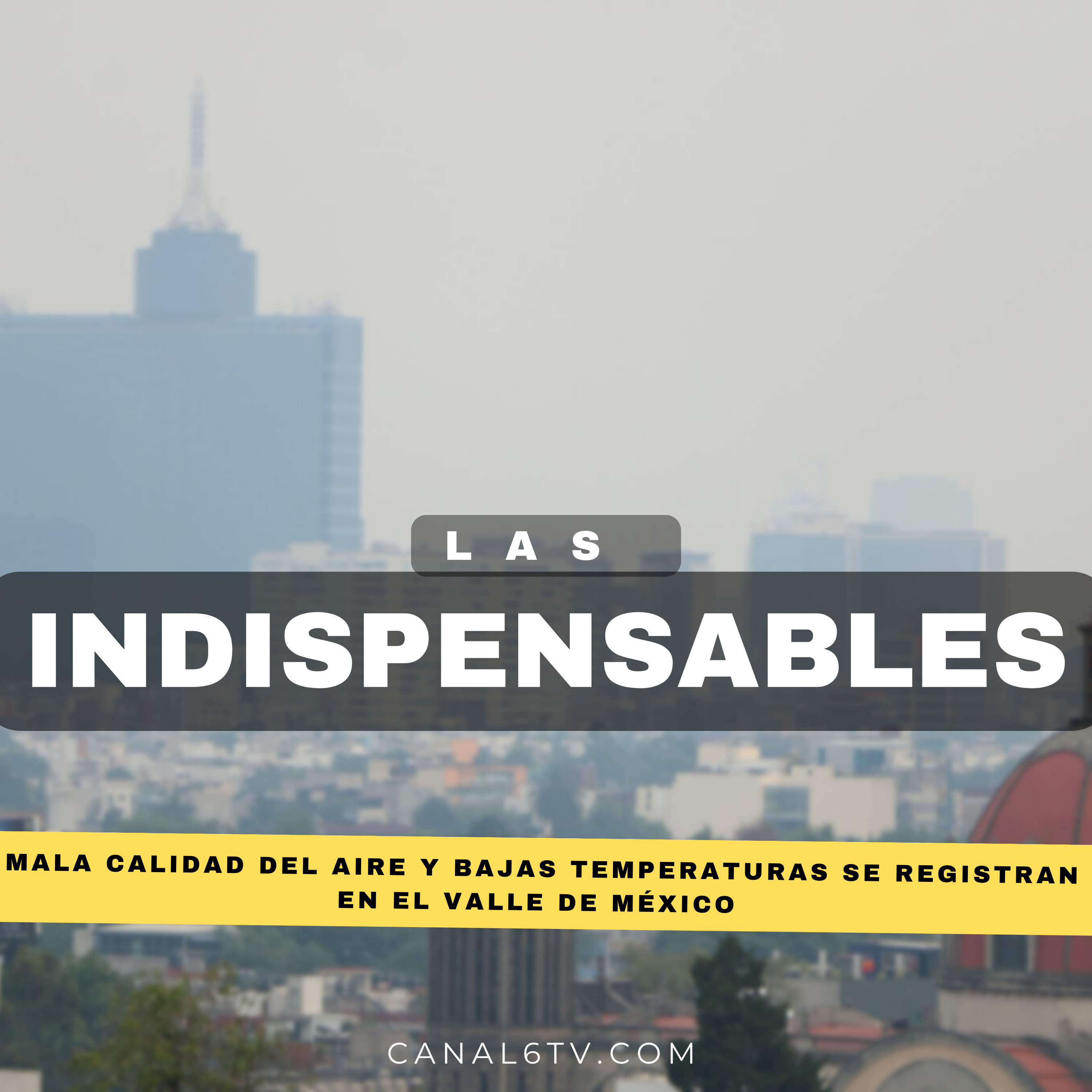 Mala calidad del aire y bajas temperaturas se registran en el Valle de México  episode artwork