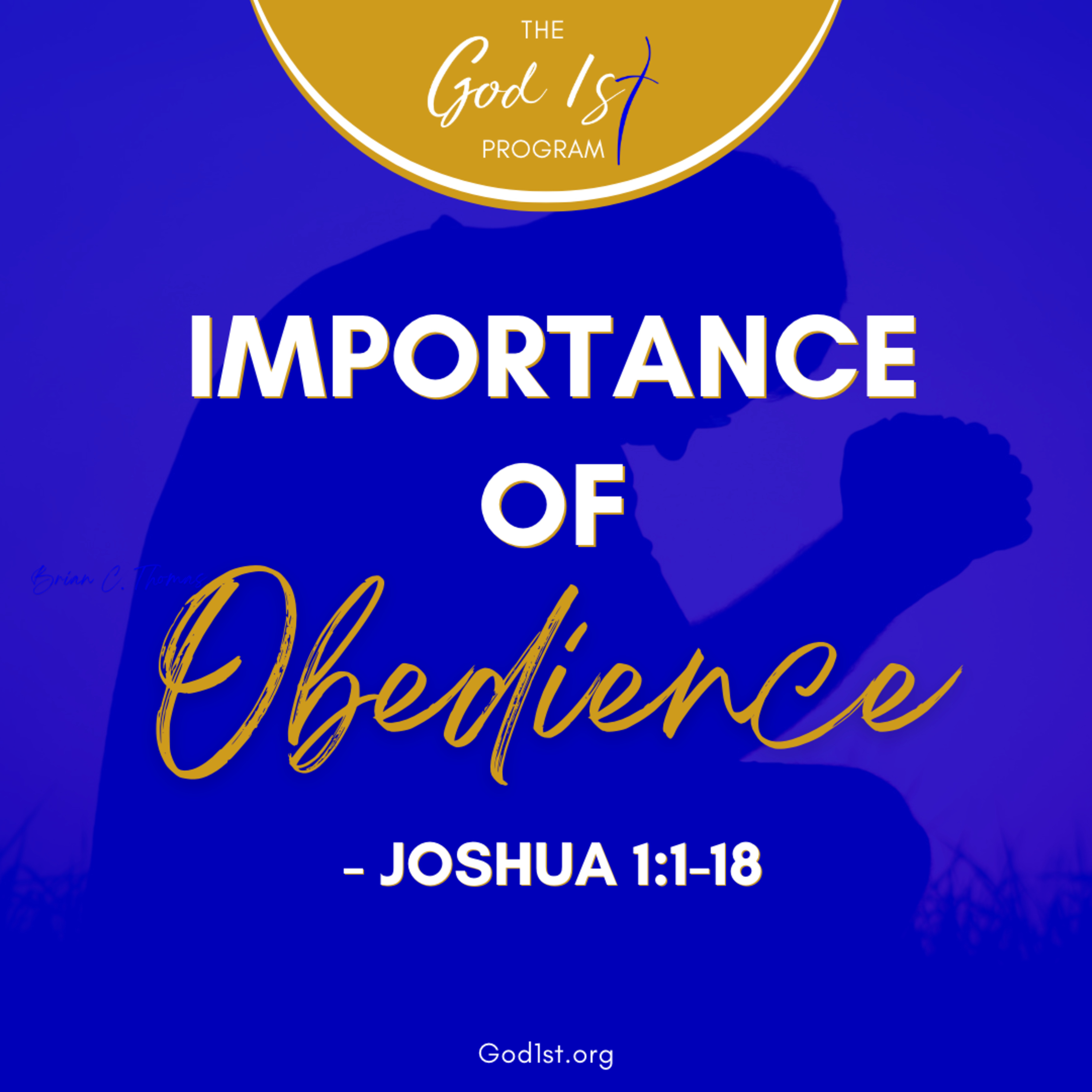 Importance of Obedience - Joshua 1:1-18 episode artwork