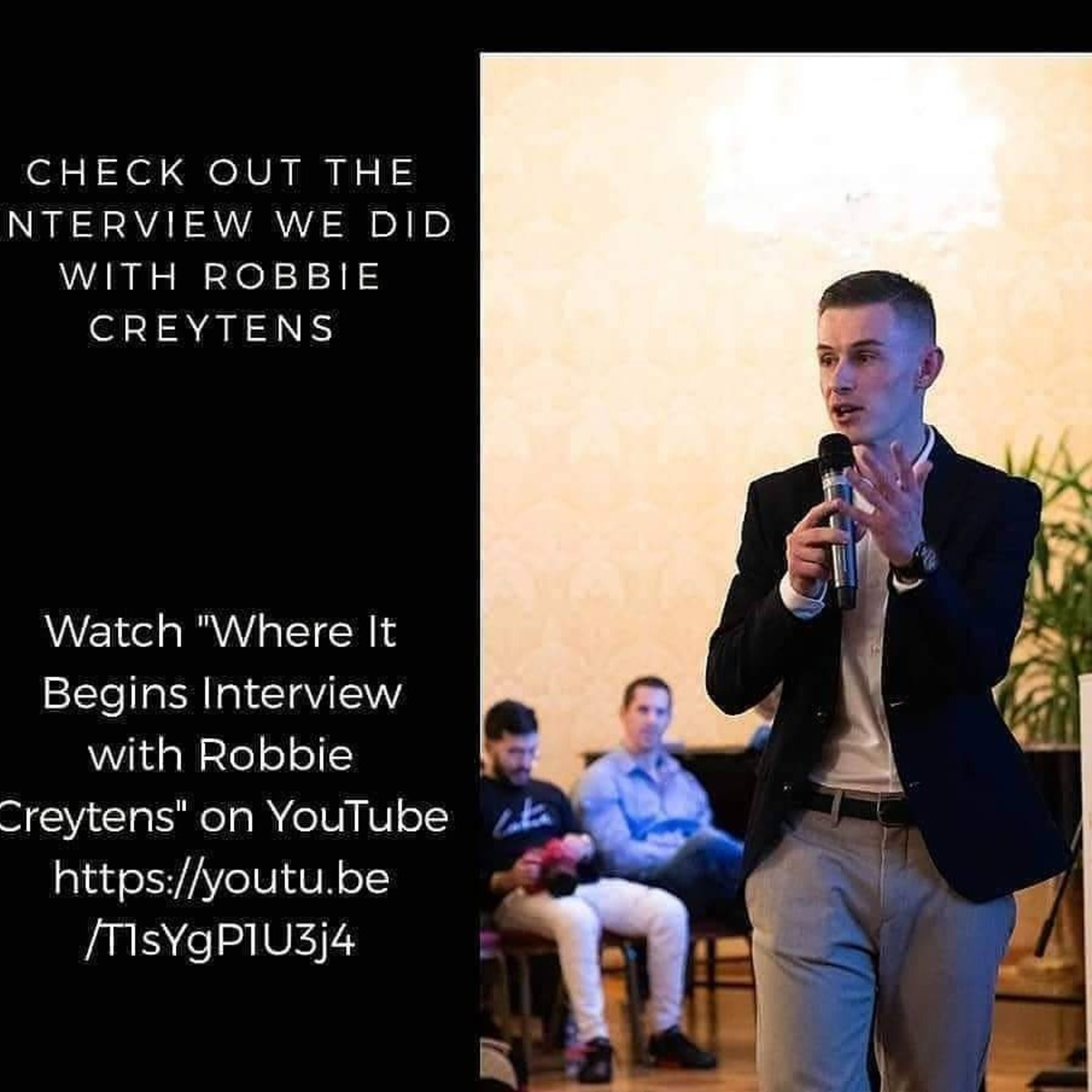 Where It Begins interview with Robbie Creytens  episode artwork