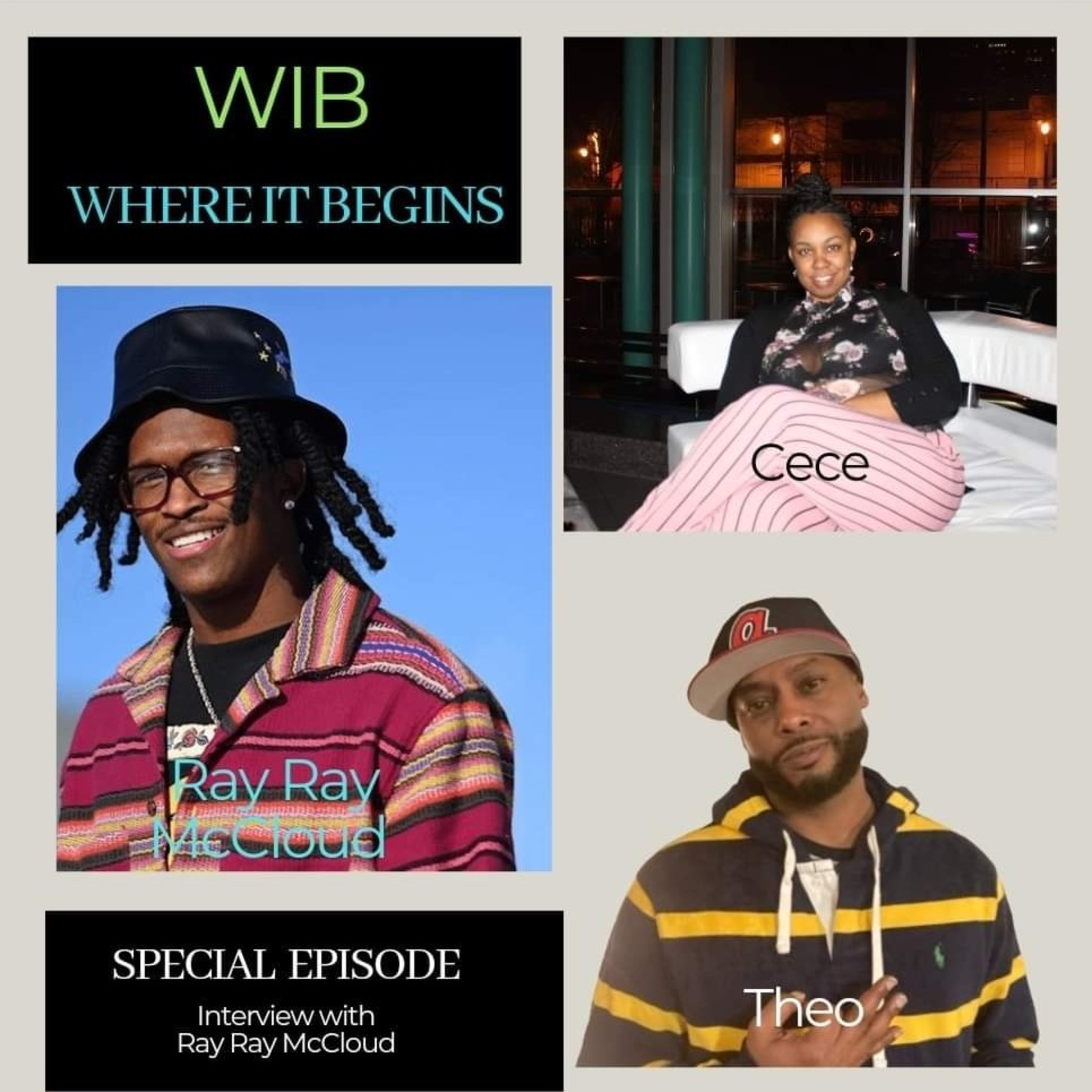 WIB interview with Ray Ray McCloud NFL player for Pittsburgh Steelers. episode artwork