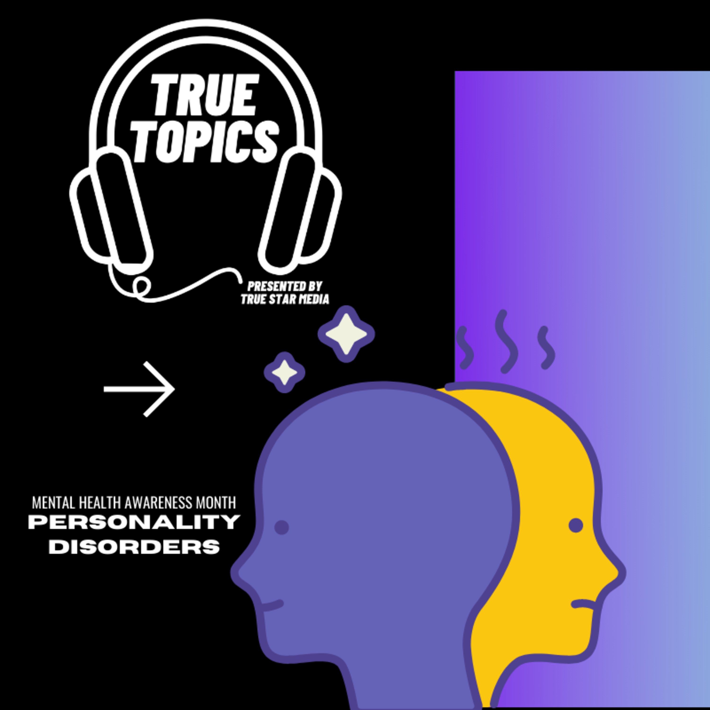 #TRUETOPICS: Types of Personality Disorders episode artwork