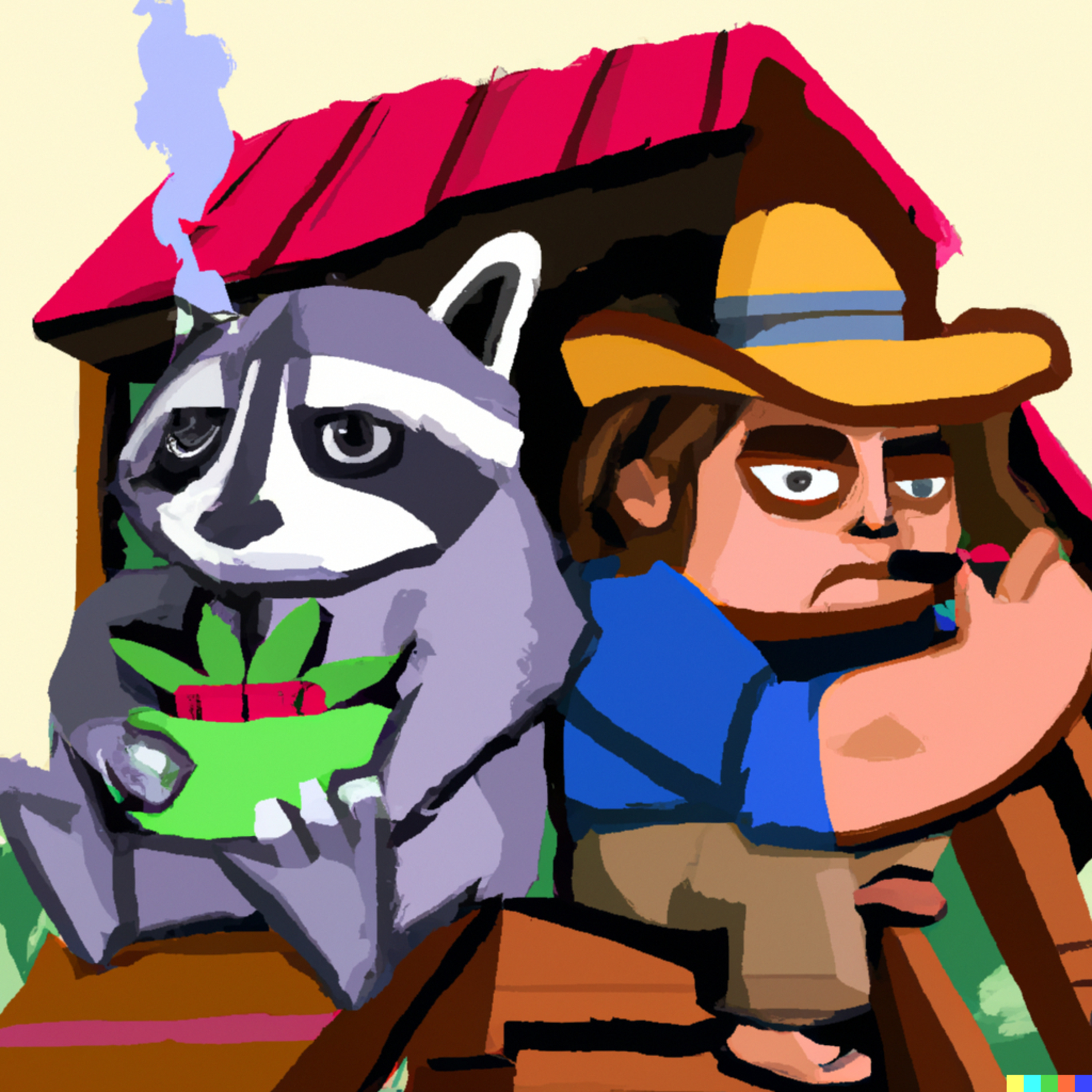 Portada de La Huerta del Mapache