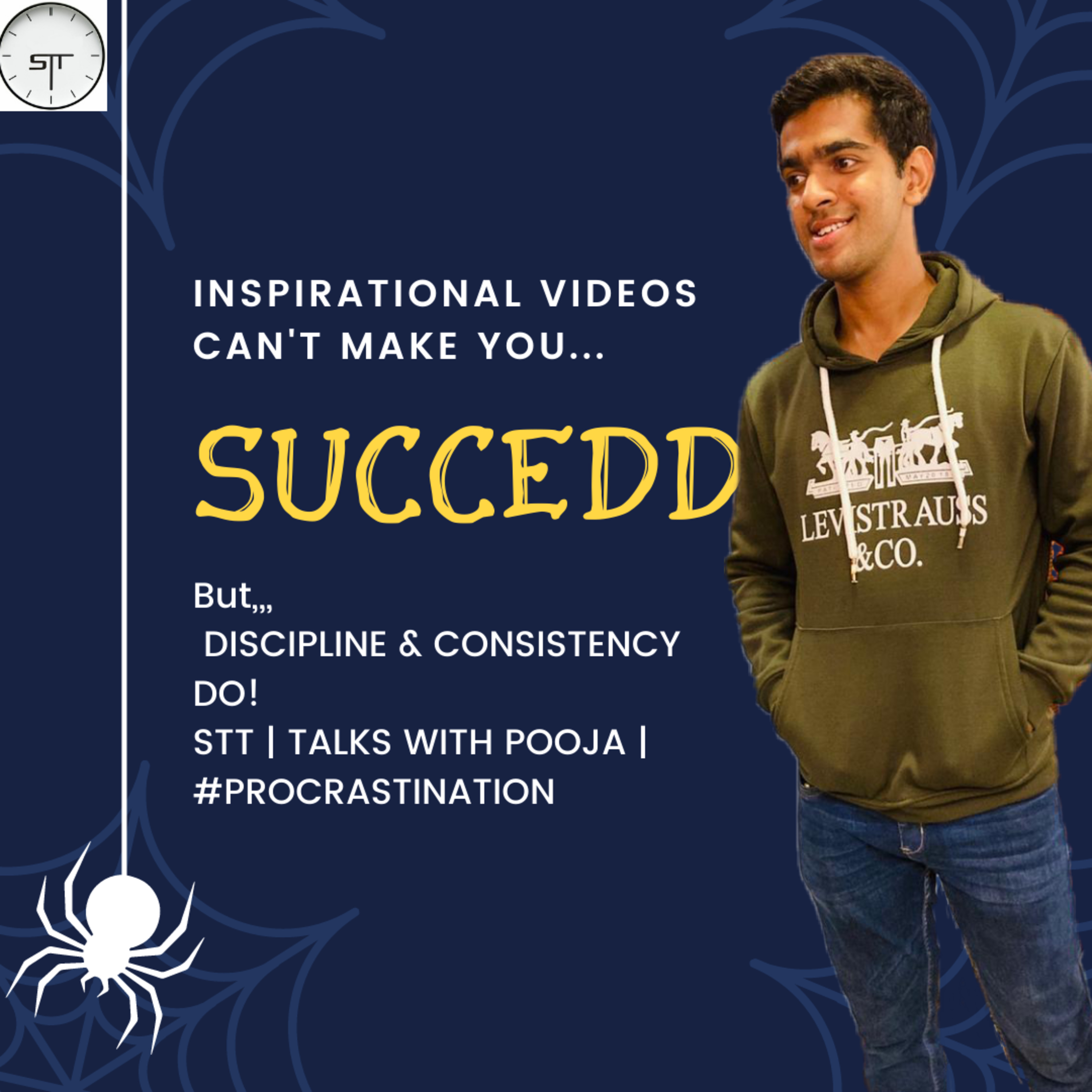 Inspiring videos doesn't makes you success DISCIPLINE AND CONSISTENCY does..... #PROCRASTINATION. episode artwork