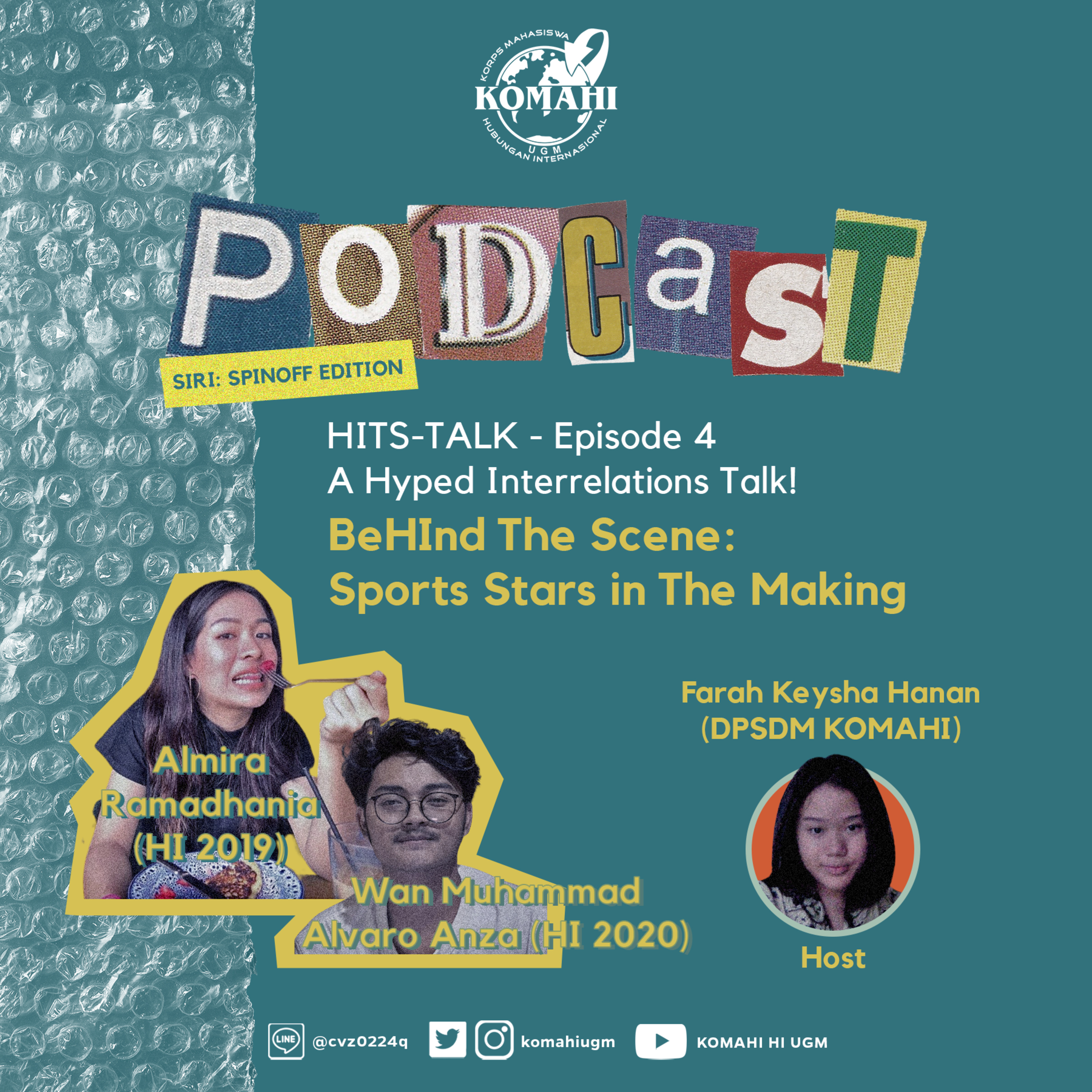 `HIts Talk - A Hyped Interrelation Talk (Ep 4): BeHInd The Scene: Sports Stars in the Making