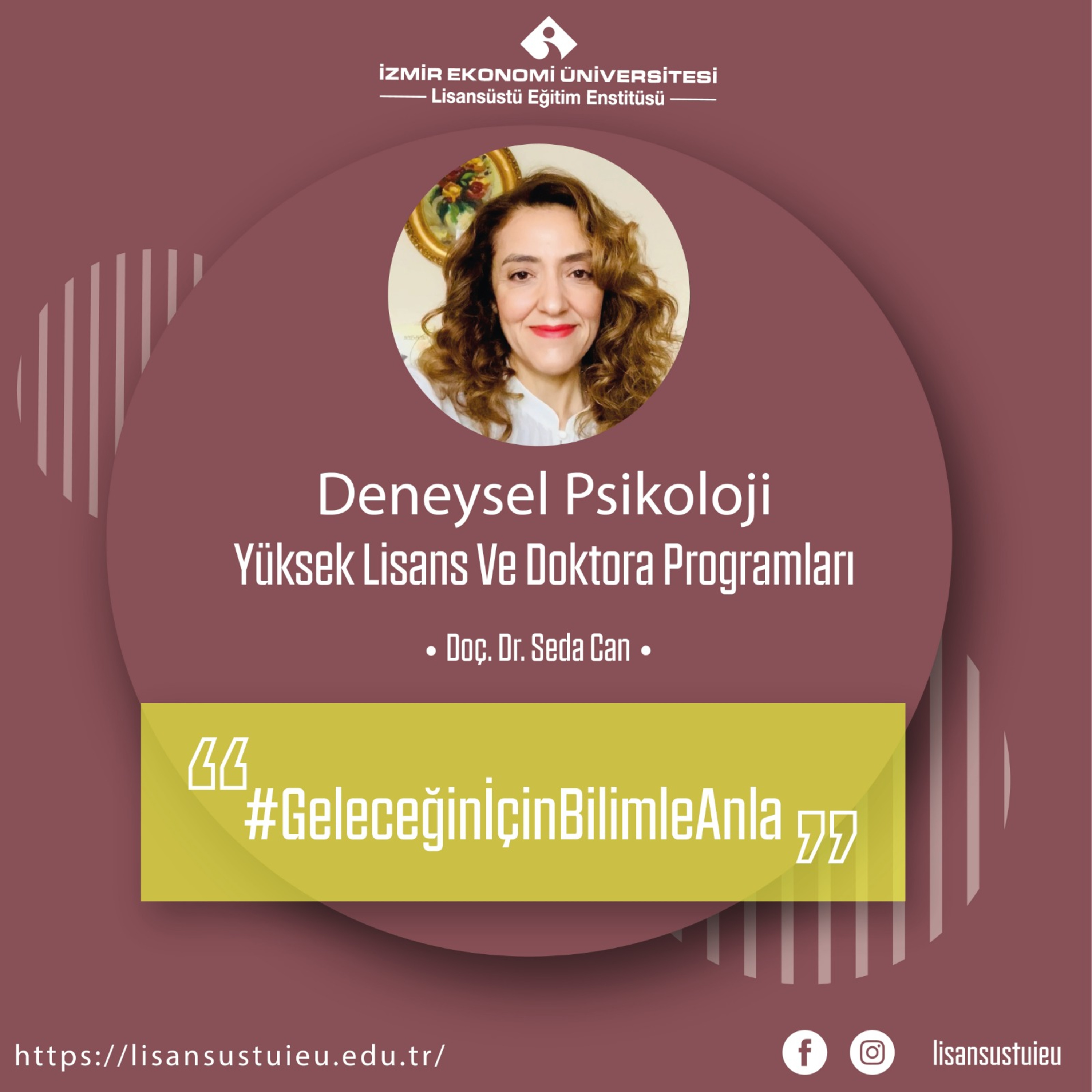 Doç. Dr. Seda Can - Deneysel Psikoloji Yüksek Lisans ve Doktora Programları episode artwork