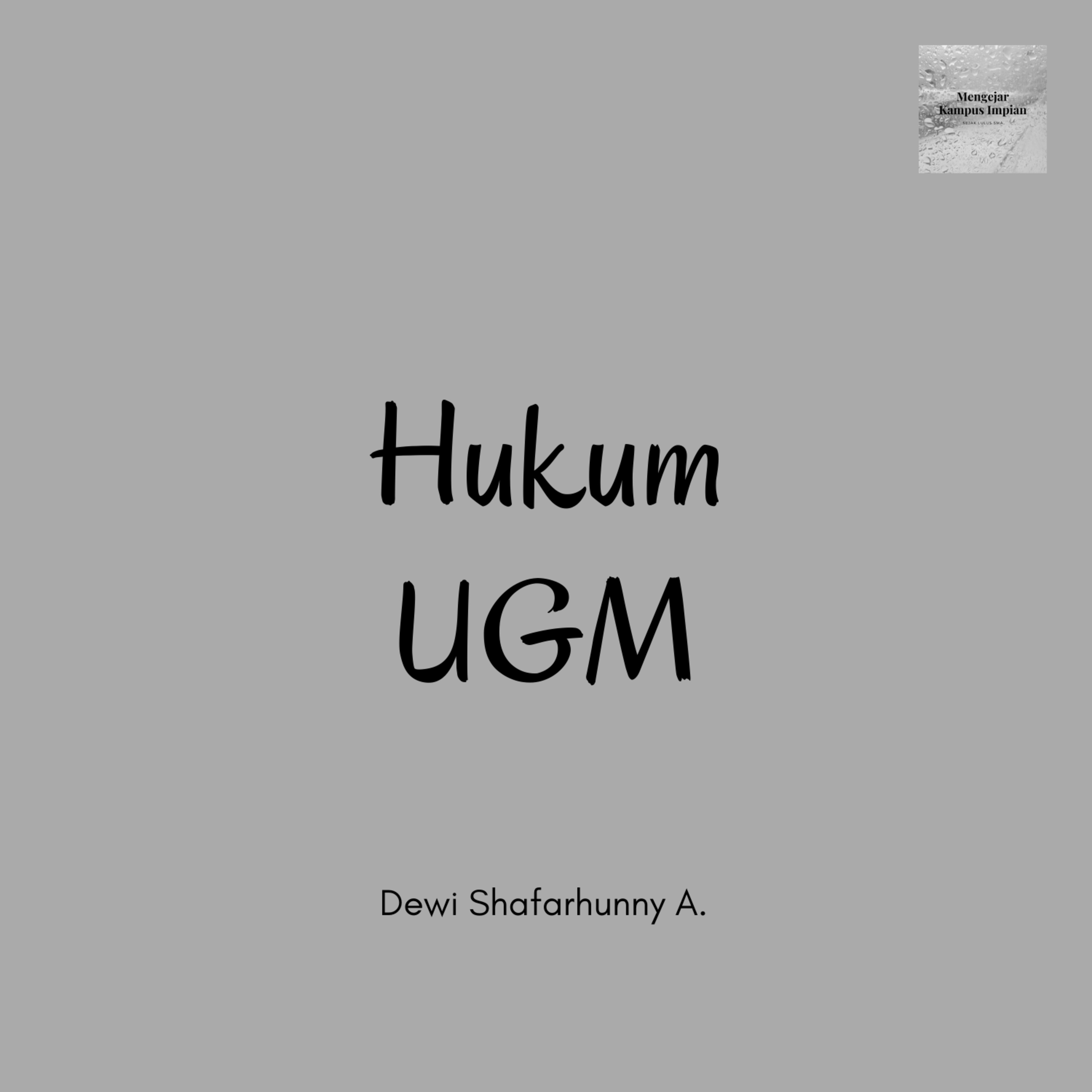 Eps.9 - Dari New York sampai ke UGM (Hukum UGM) episode artwork