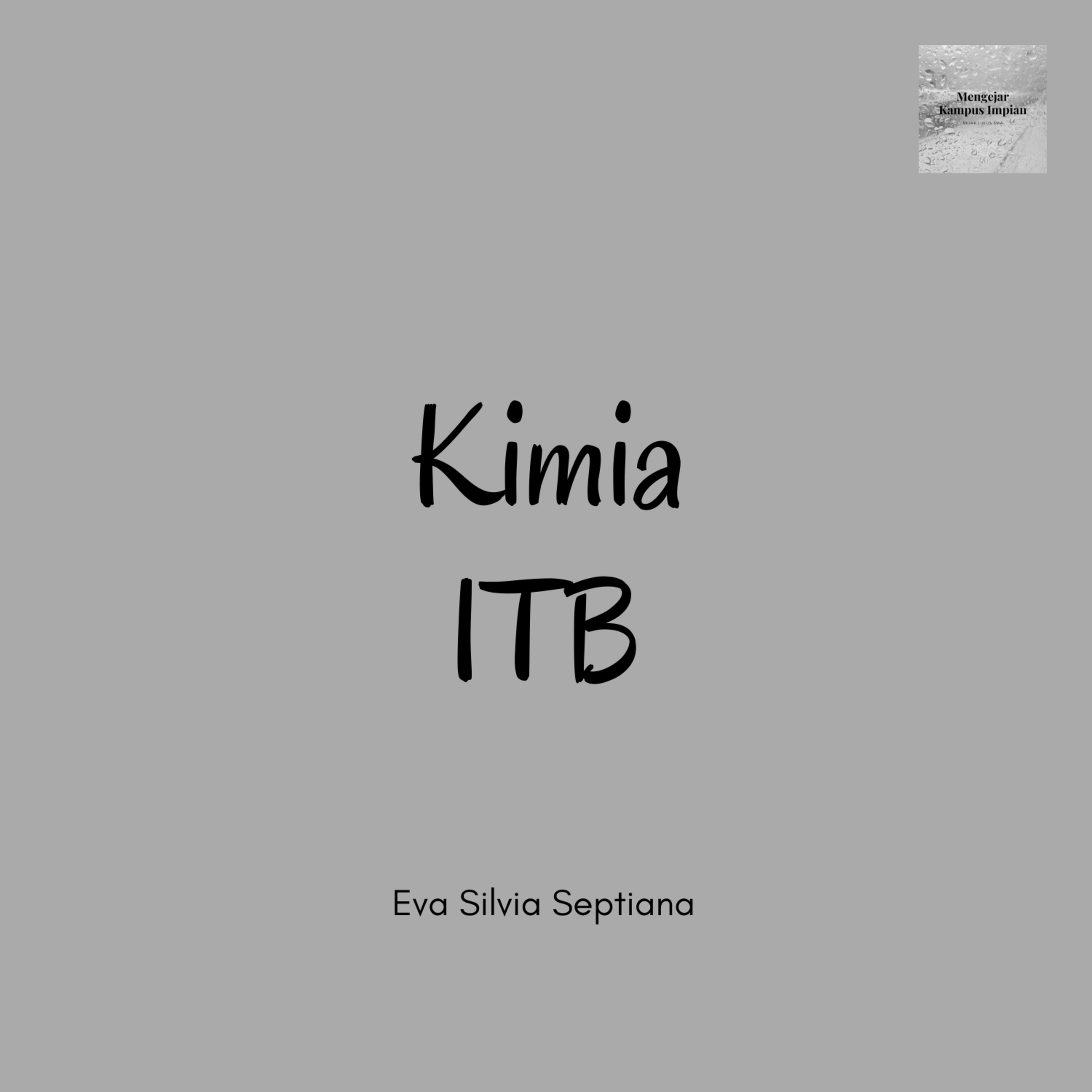 Eps.4 - Akhirnya bisa merantau ke Bandung (Kimia ITB) episode artwork