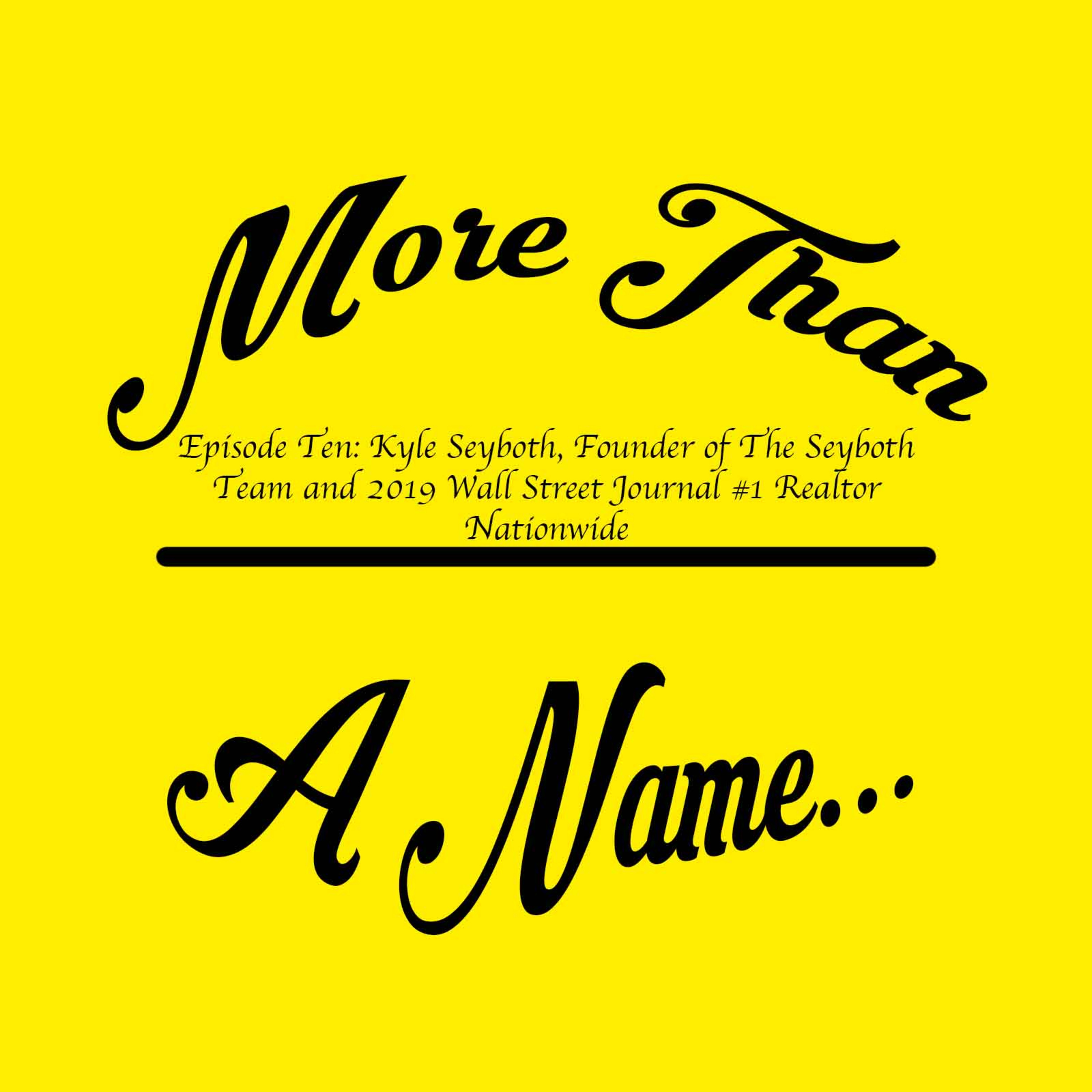 More Than A Name...