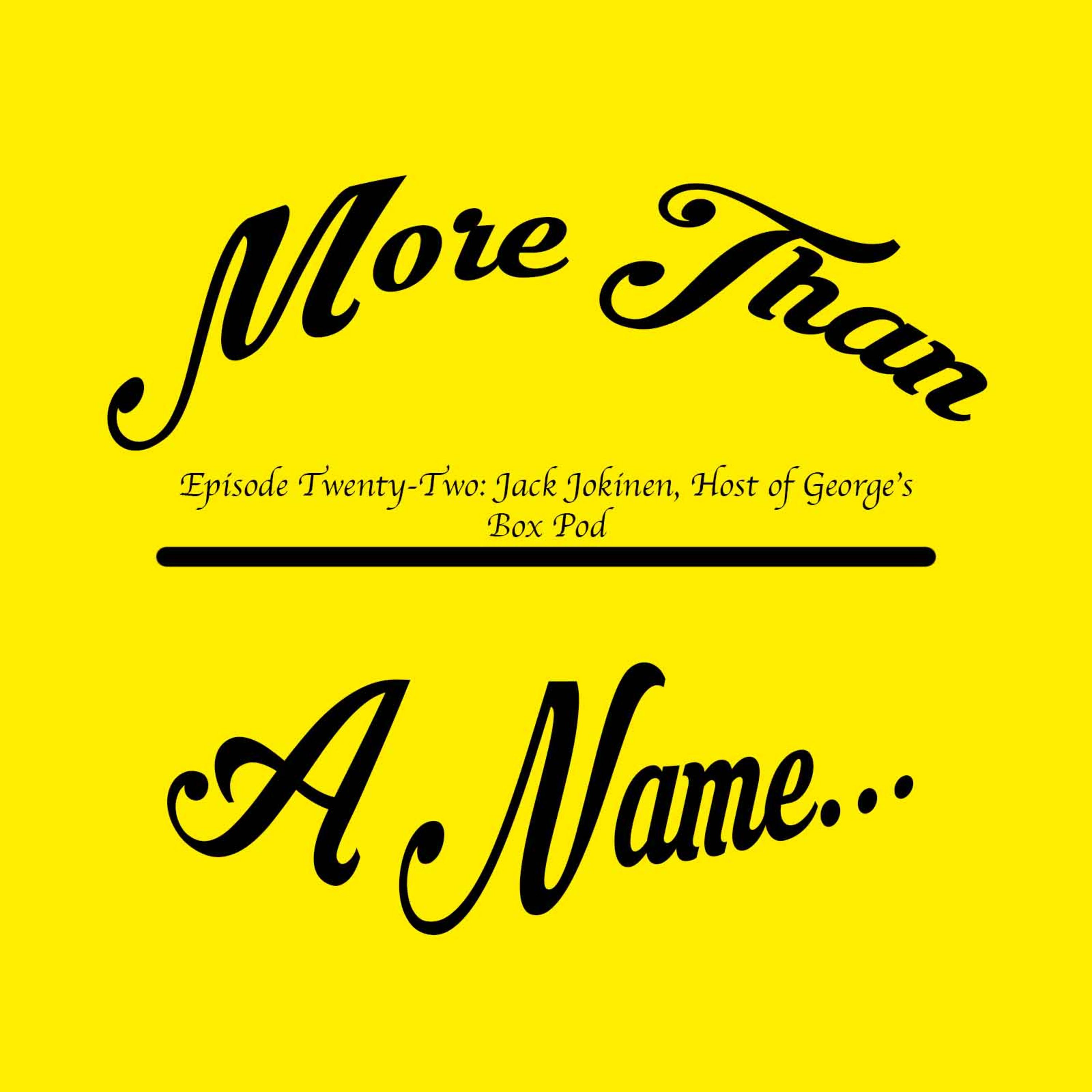 More Than A Name...