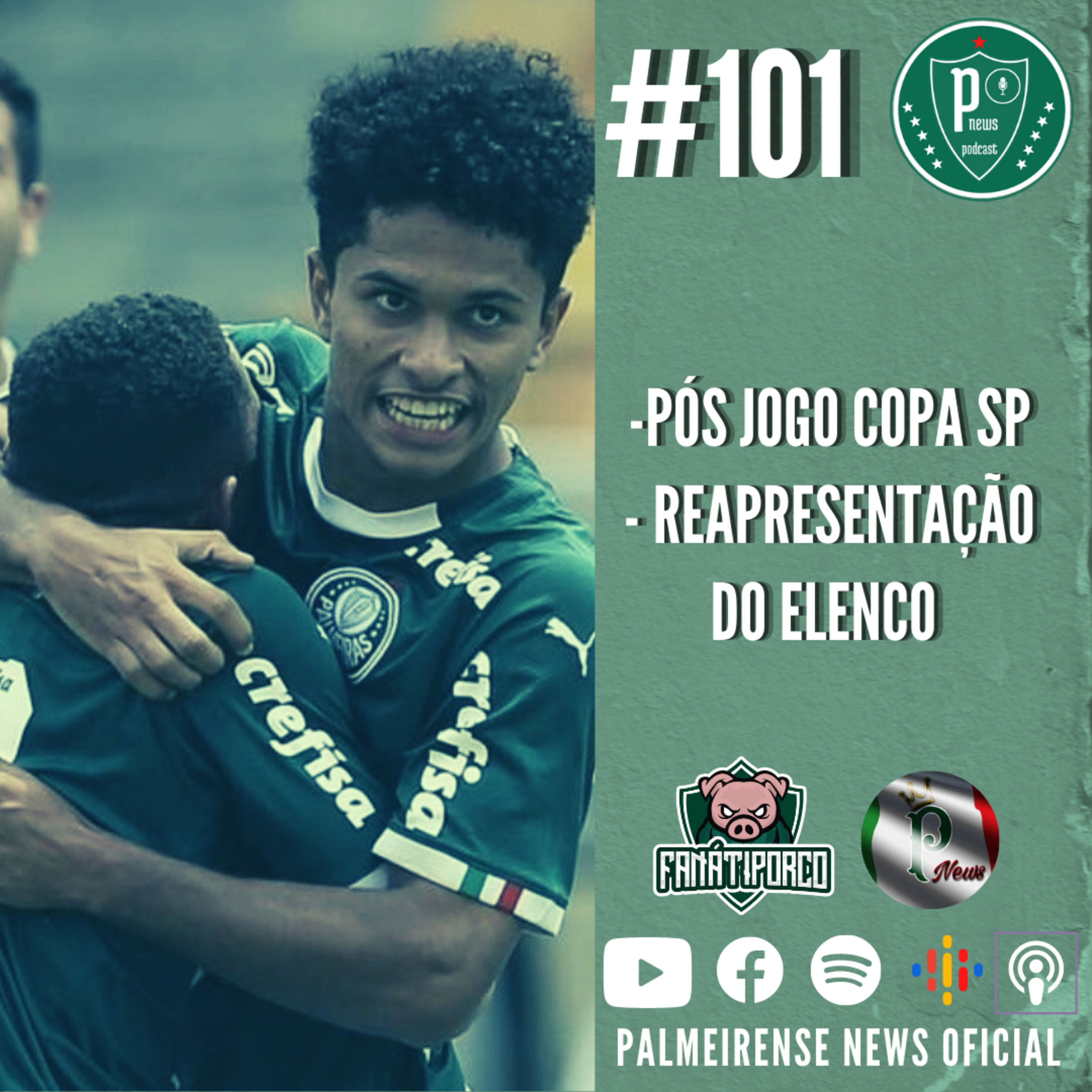 #101 - Pós Jogo da Estreia na Copinha - Reapresentação do Elenco  episode artwork