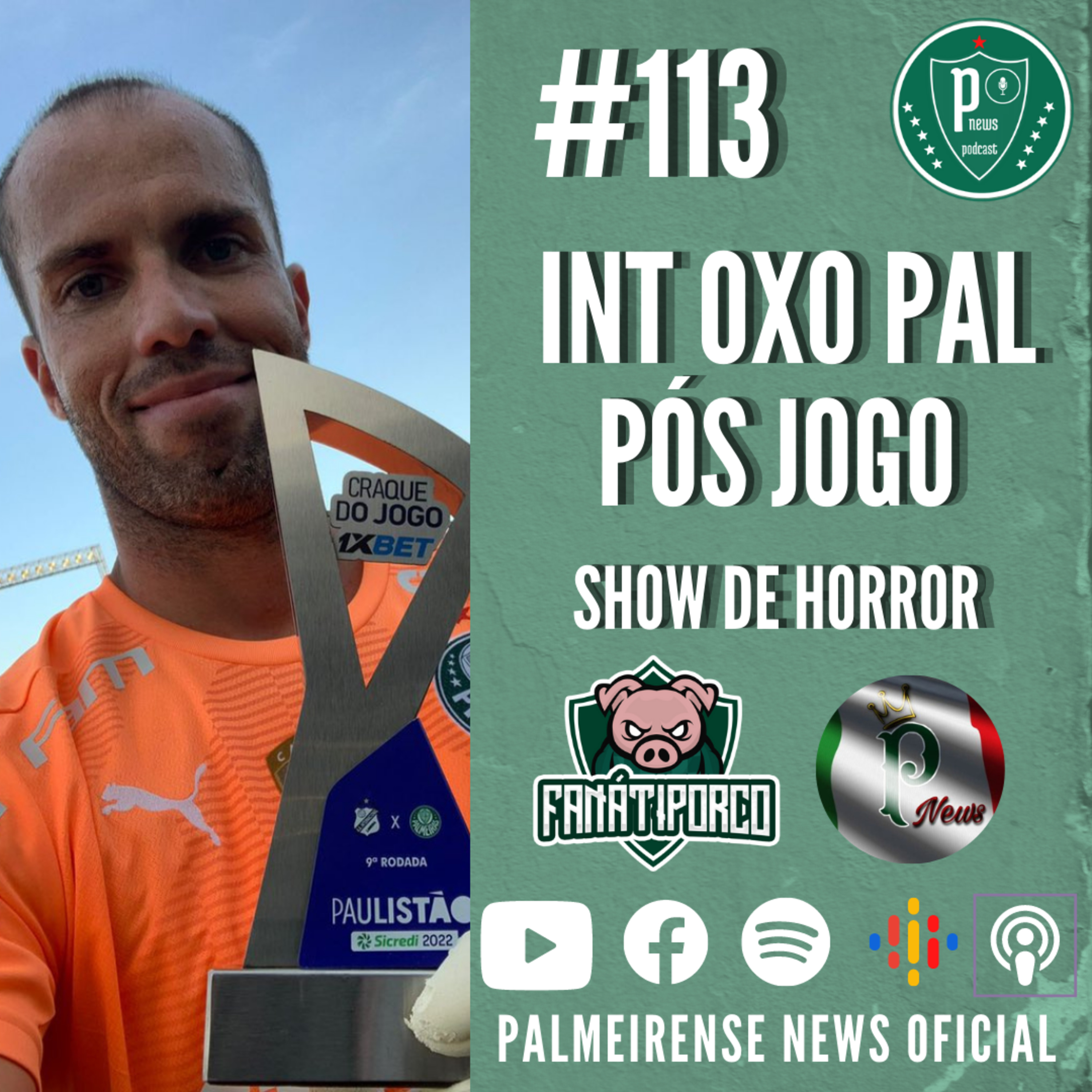 #113 - INTER DE LIMEIRA 0X0 PALMEIRAS - UM VERDADEIRO SHOW DE HORROR episode artwork