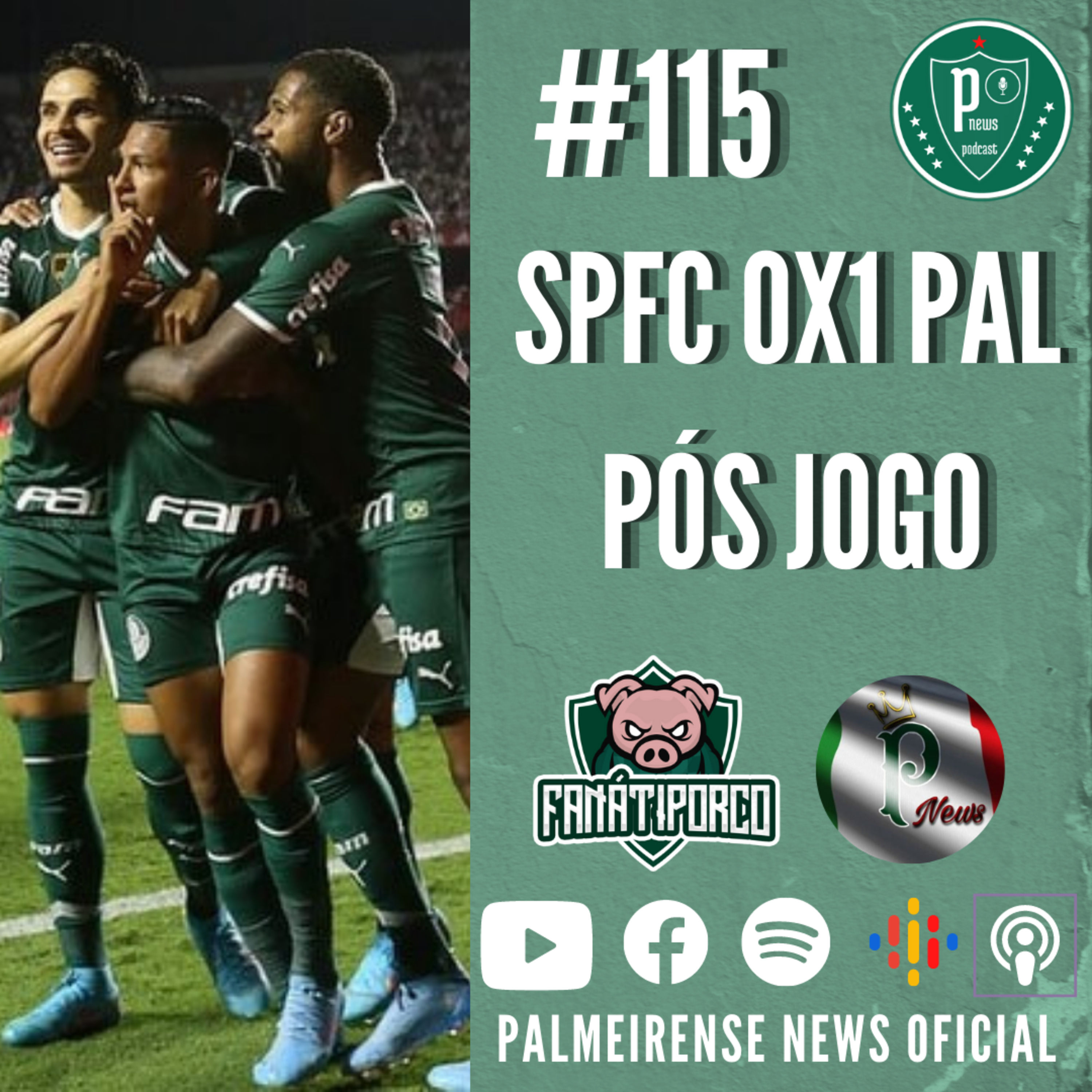 #115 | SÃO PAULO 0X1 PALMEIRAS | TABU QUEBRADO EM CIMA DO TRIKAS  episode artwork