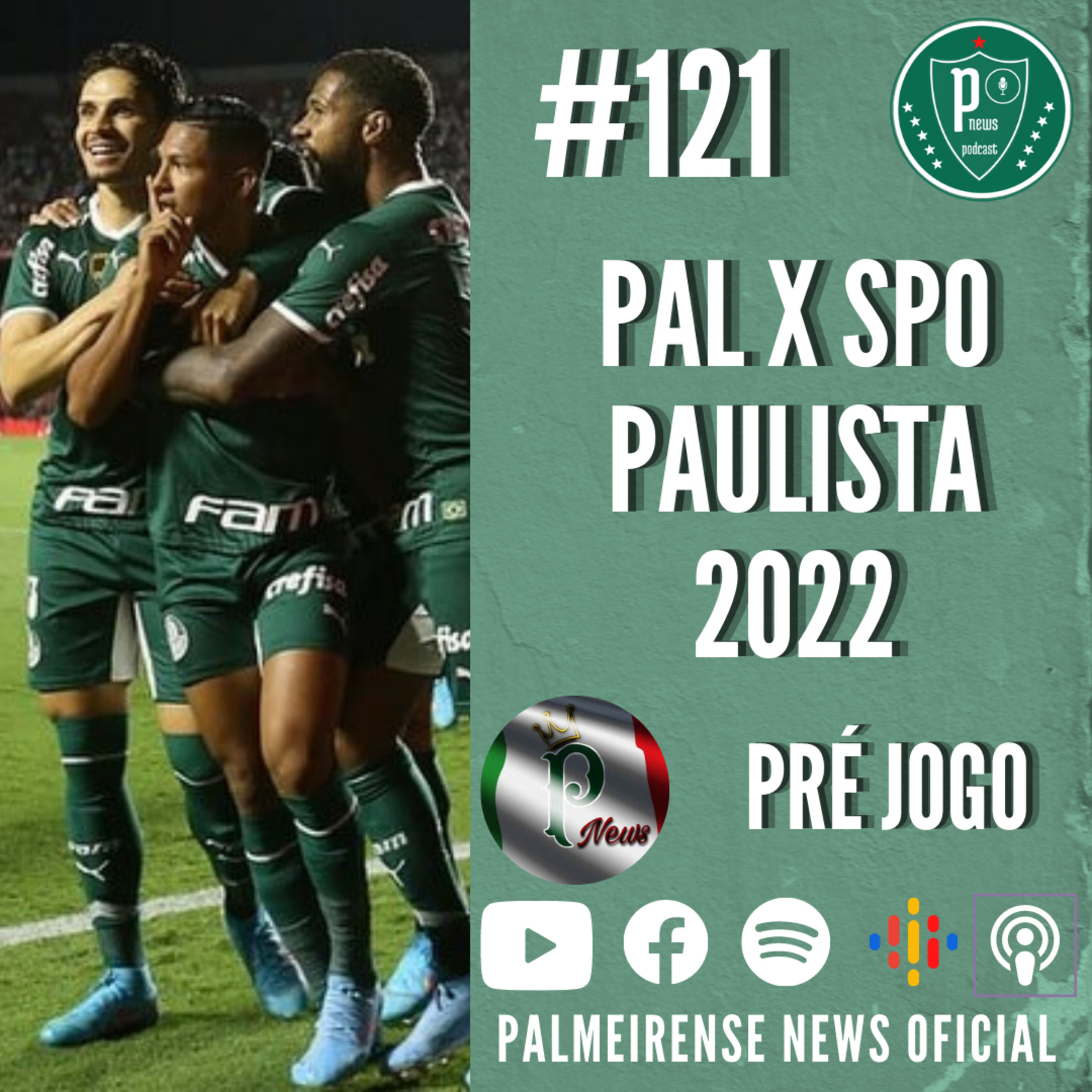 #121 | PALMEIRAS X SÃO PAULO | PRÉ JOGO | DANILO DE VOLTA !  episode artwork