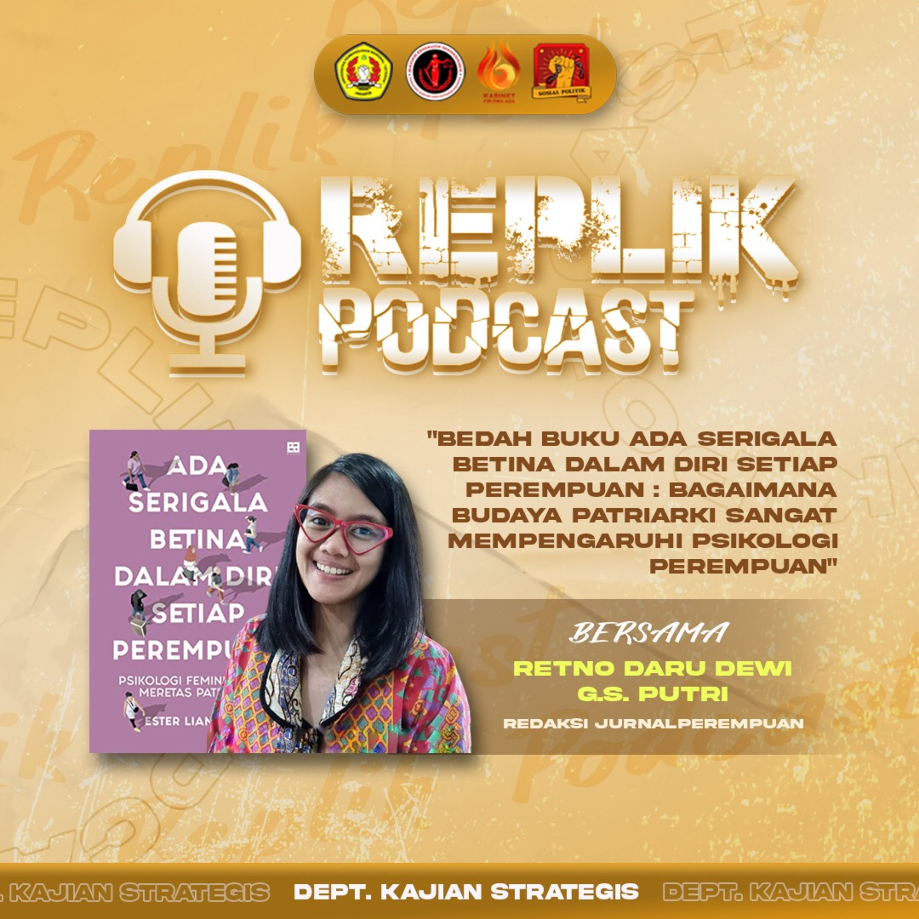 REPLIK#7: Bedah Buku Ada Serigala Betina Dalam Diri Setiap Perempuan episode artwork