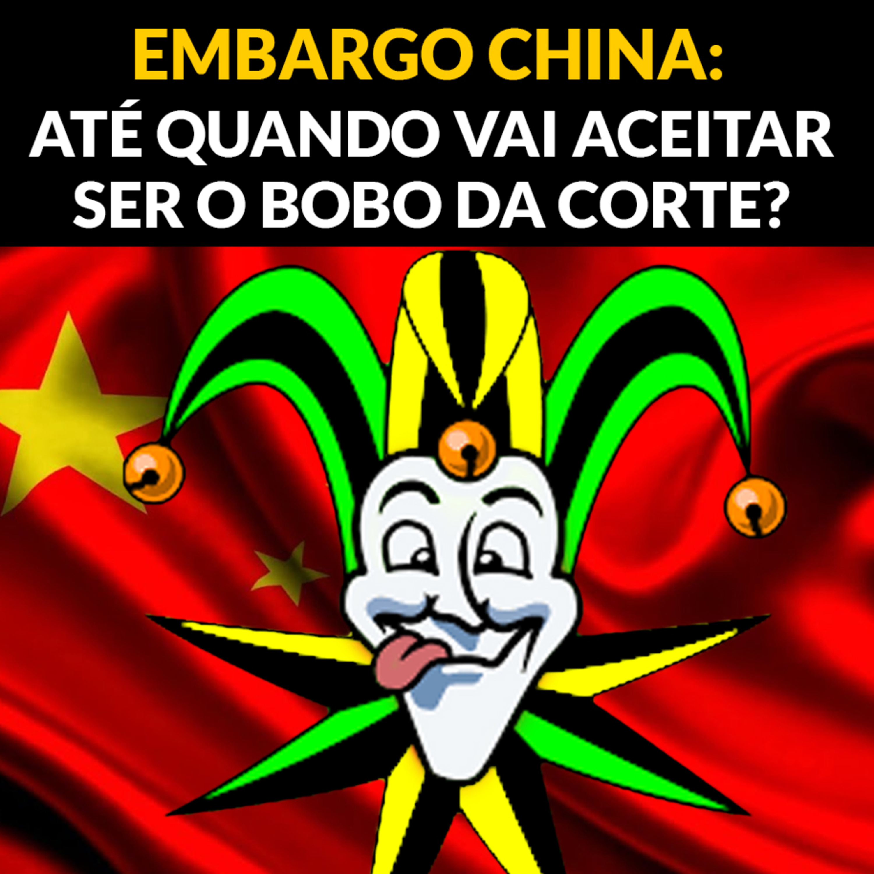 EMBARGO CHINA: ATÉ QUANDO VAI ACEITAR SER O BOBO DA CORTE? episode artwork