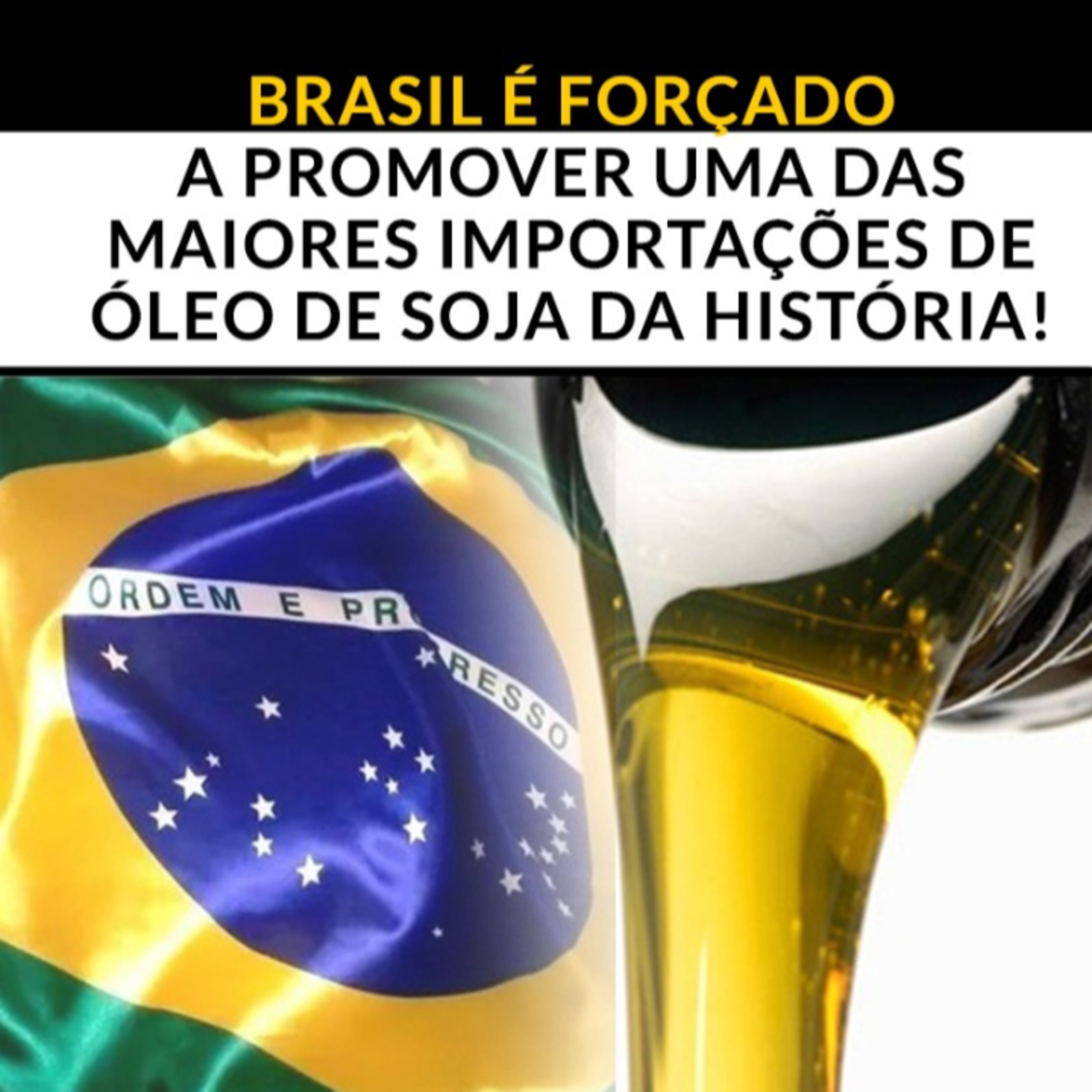 BRASIL É FORÇADO A PROMOVER UMA DAS MAIORES IMPORTAÇÕES DE ÓLEO DE SOJA DA HISTÓRIA! episode artwork