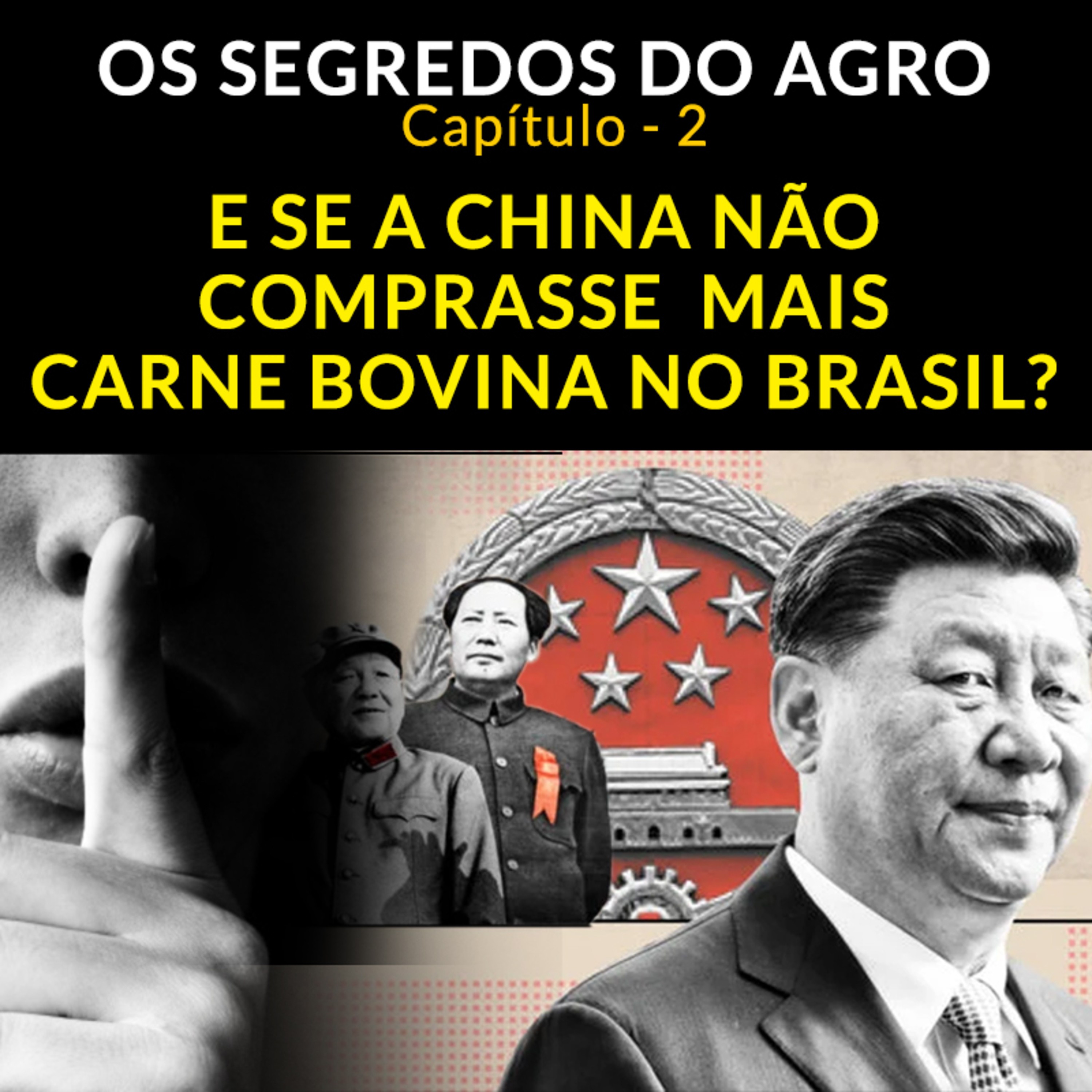 OS SEGREDOS DO AGRO 2º CAPÍTULO - E SE A CHINA NÃO COMPRASSE MAIS CARNE BOVINA NO BRASIL? episode artwork