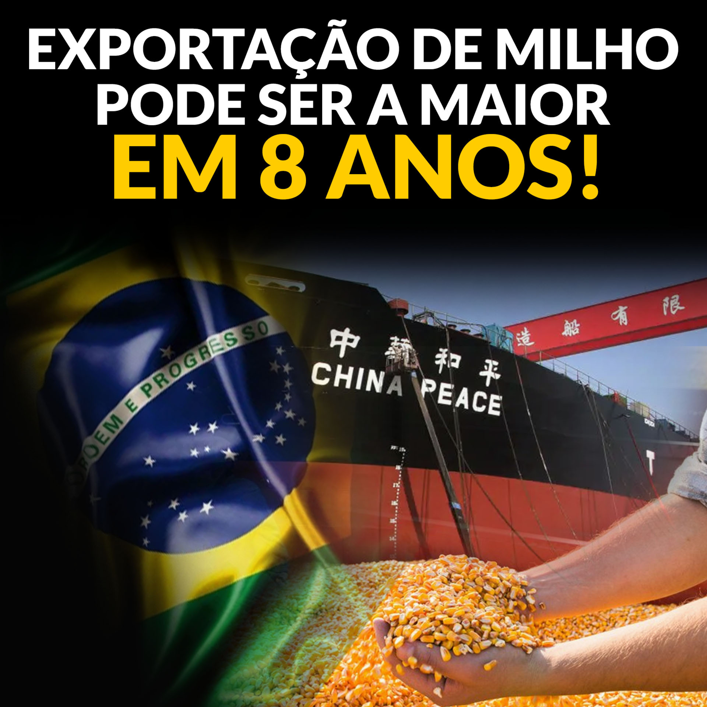 EXPORTAÇÃO DE MILHO PODE SER A MAIOR EM 8 ANOS! episode artwork