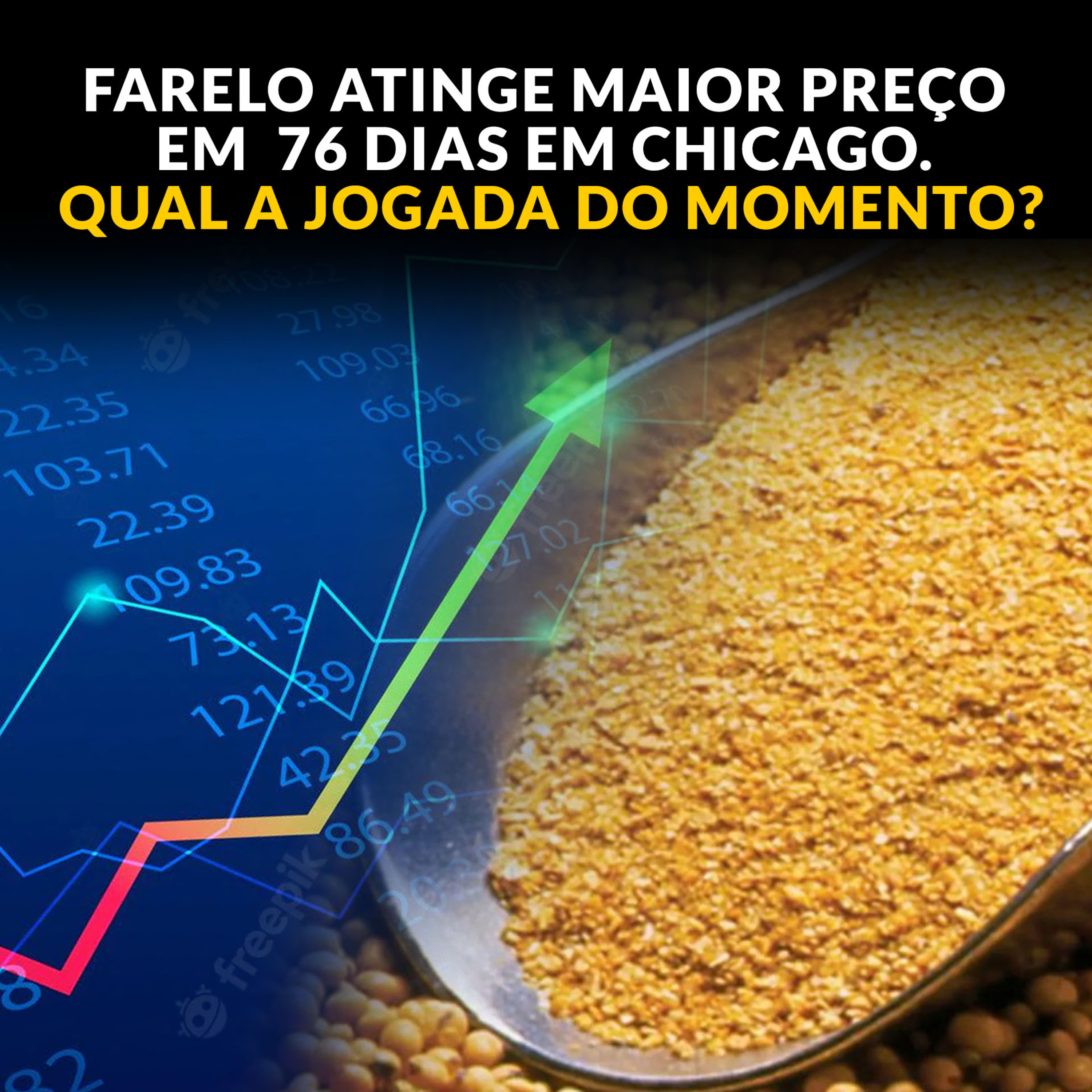 FARELO ATINGE MAIOR PREÇO EM 76 DIAS EM CHICAGO. QUAL A JOGADA DO MOMENTO? episode artwork
