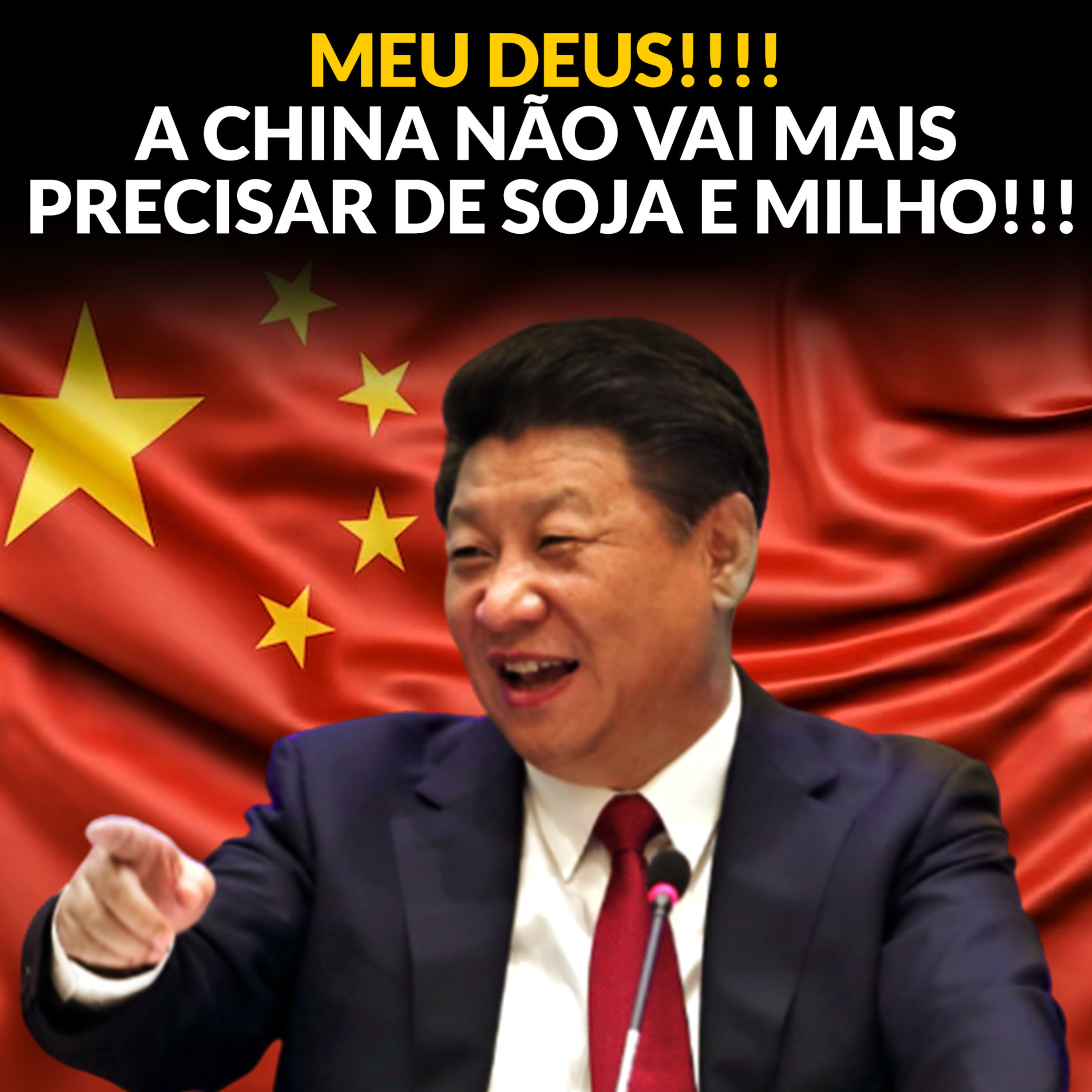 MEU DEUS!!!! A CHINA NÃO VAI MAIS PRECISAR DE SOJA E MILHO!!! episode artwork
