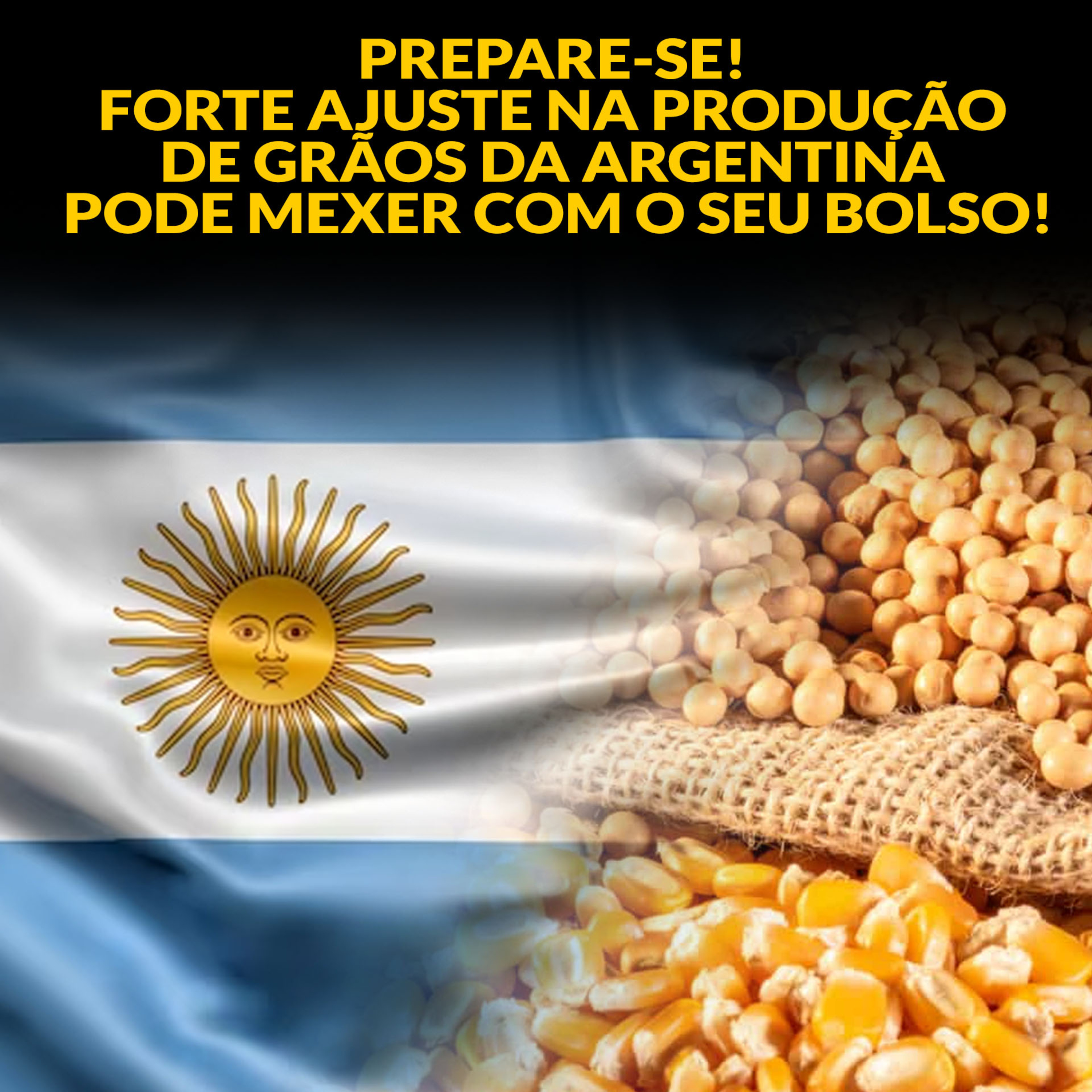 PREPARE-SE! FORTE AJUSTE NA PRODUÇÃO DE GRÃOS DA ARGENTINA PODE MEXER COM O SEU BOLSO! episode artwork