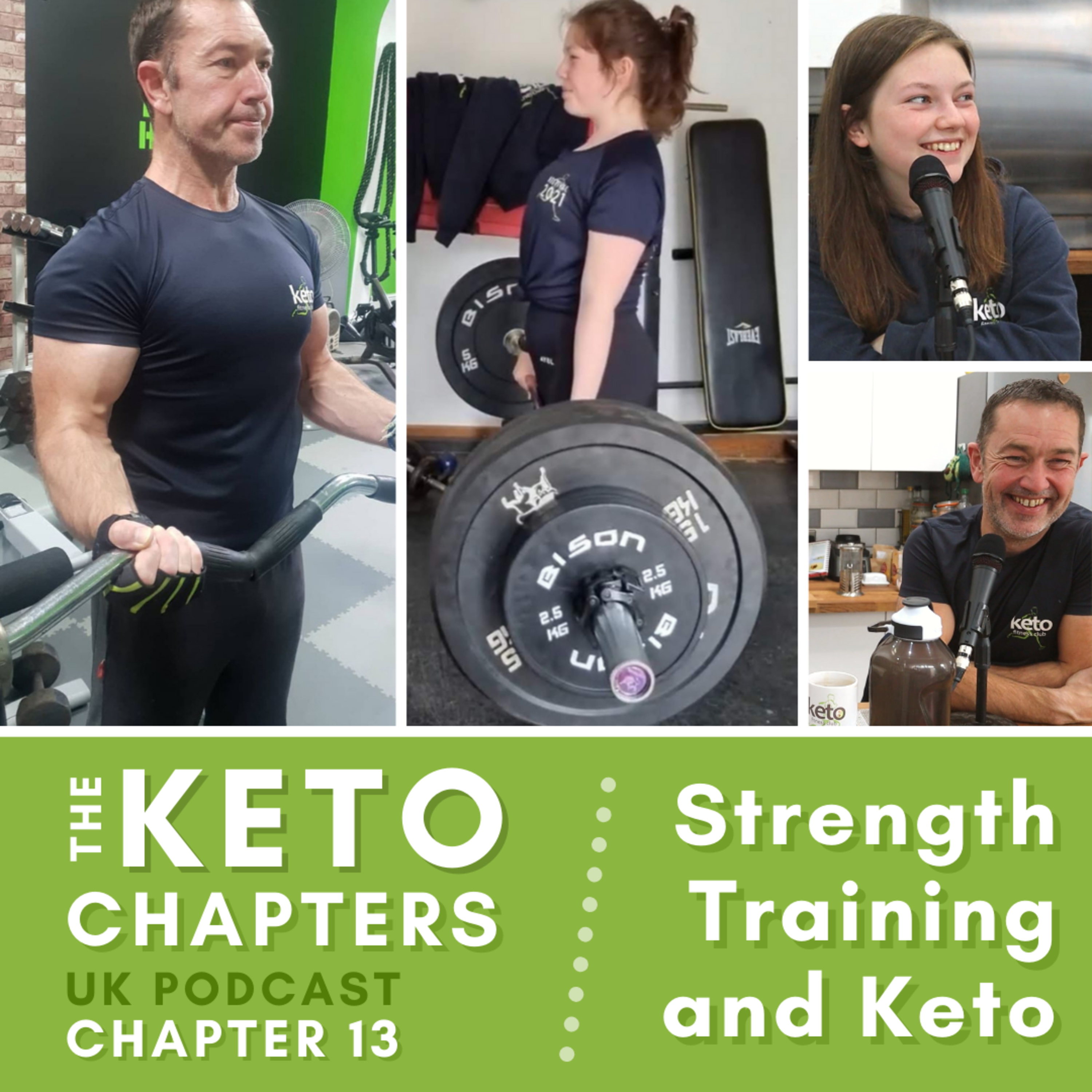 Strength Training & Keto // The Keto Chapters, Chapter 13 episode artwork