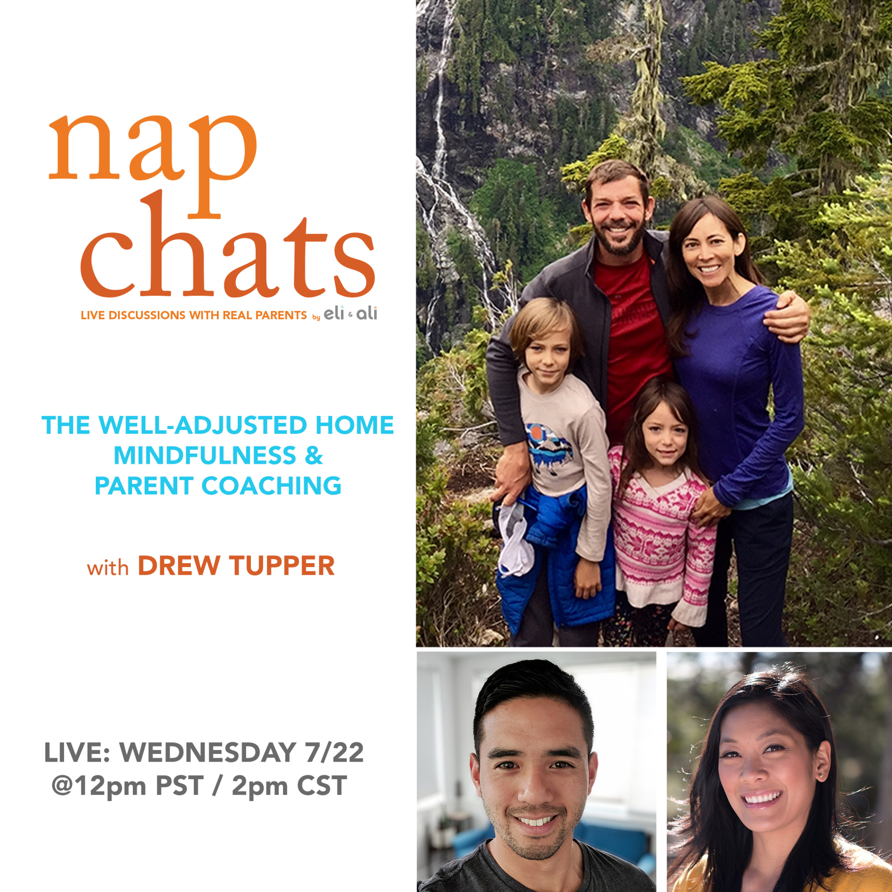 NAP CHATS: Live Discussions with Real Parents