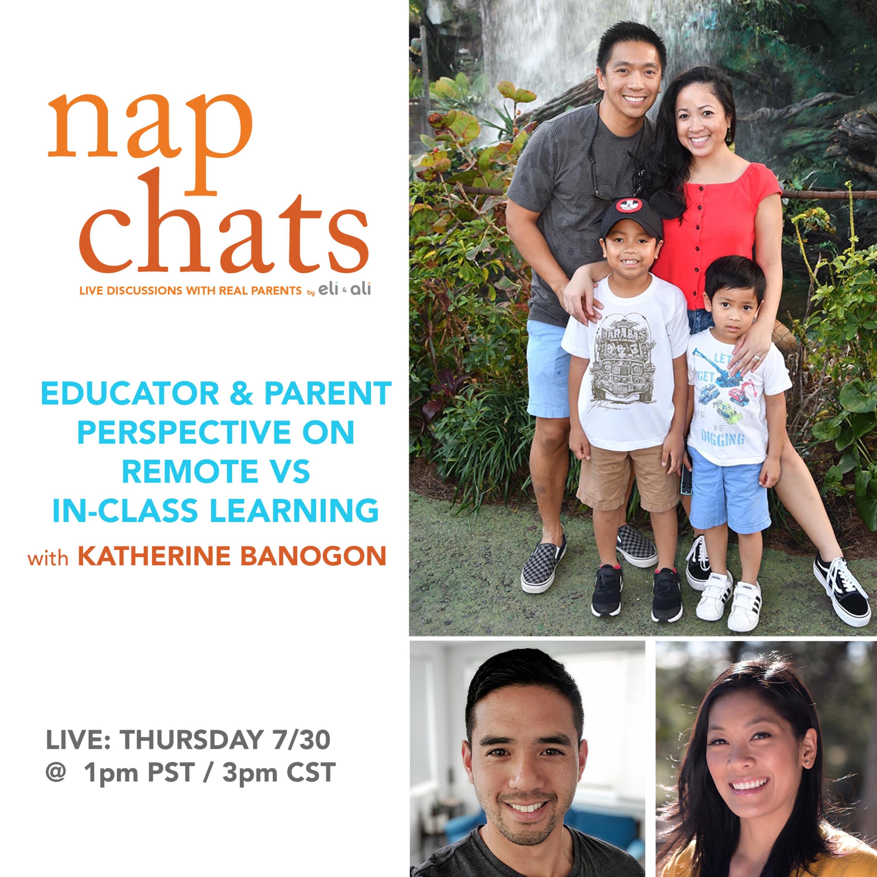NAP CHATS: Live Discussions with Real Parents