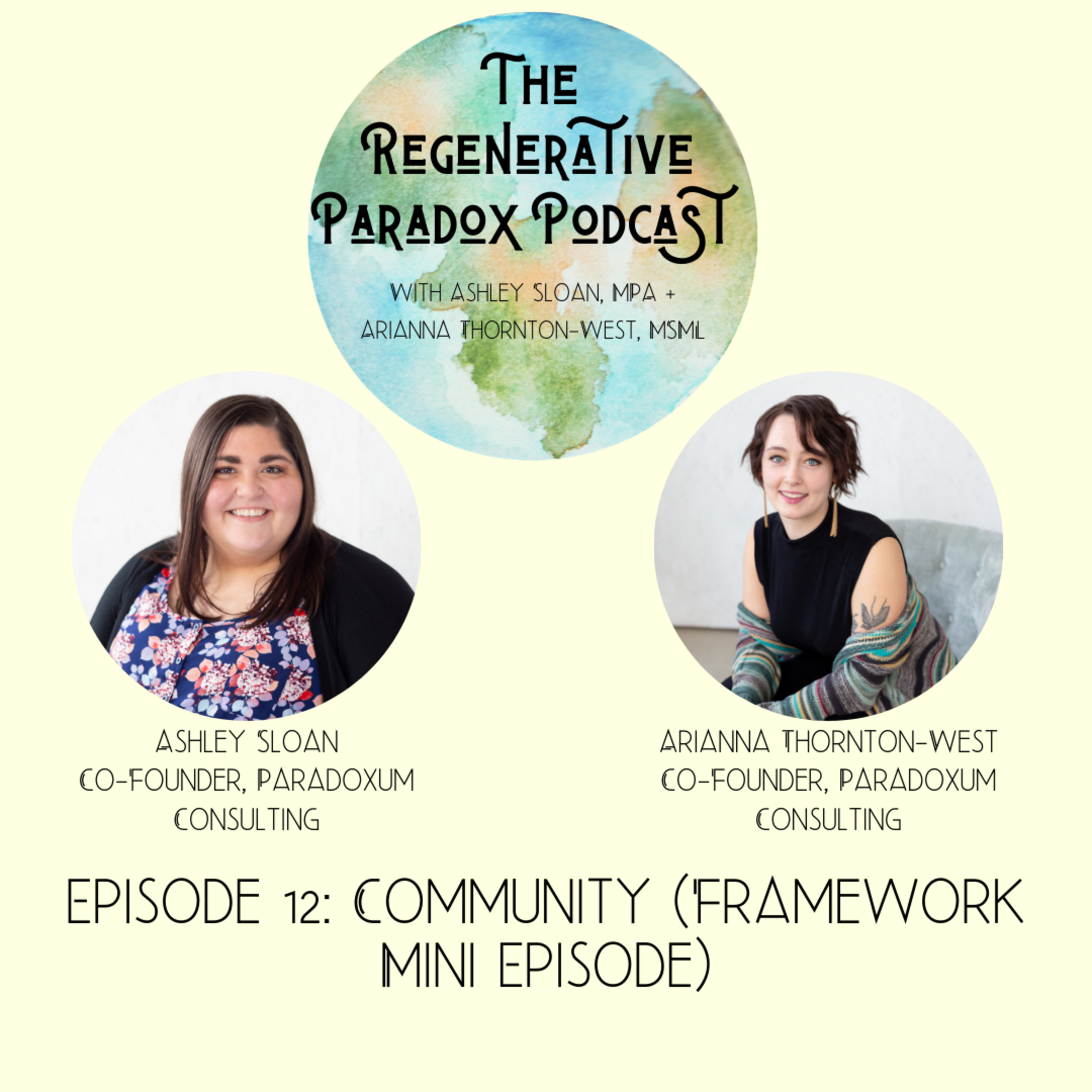 The Regenerative Paradox Podcast